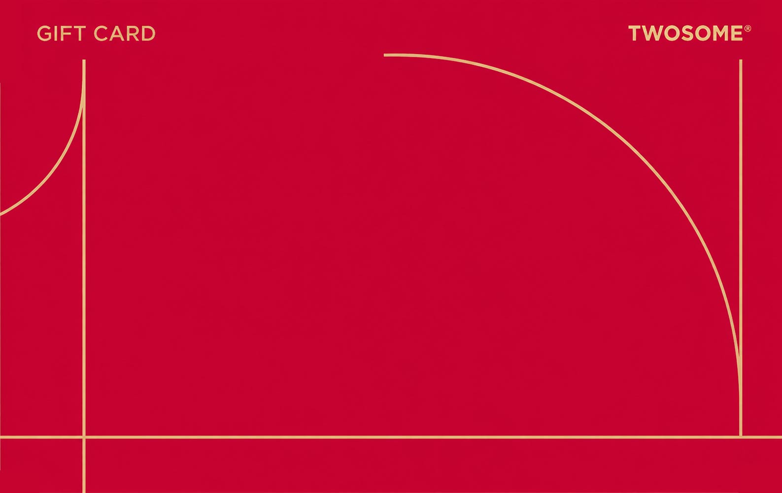 Twosome Place Gift Card with Lines