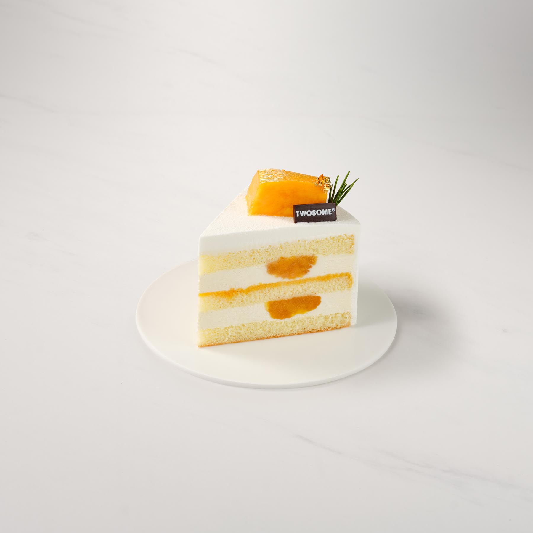 Mango Fruit Cream Piece of Cake