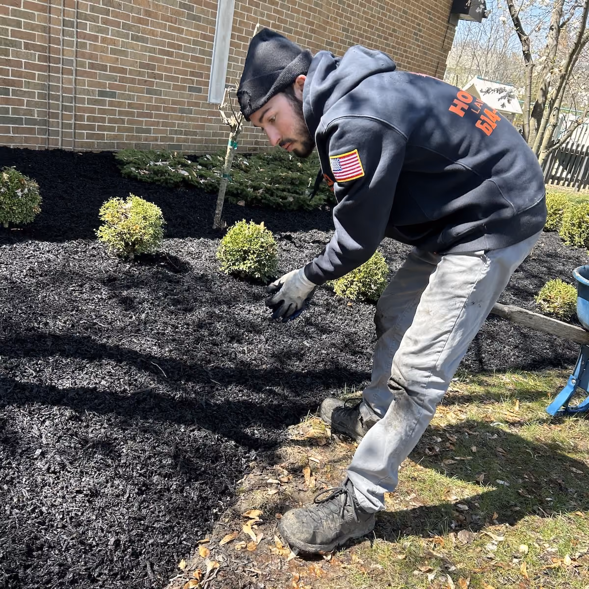 Professional landscape installation near me by Howie’s Lawn Care LLC in Plain City, Ohio