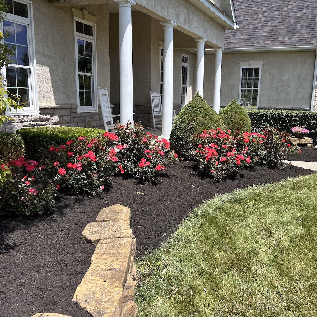 Professional landscaping near me by Howie’s Lawn Care LLC in West Jefferson, Ohio