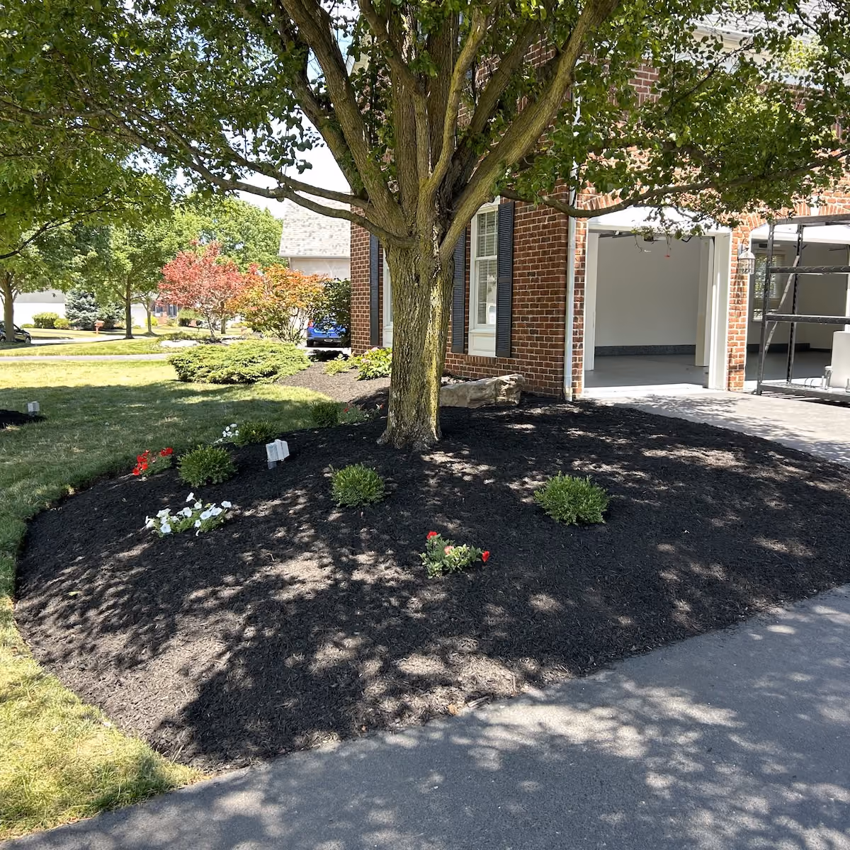Professional residential landscaping near me by Howie’s Lawn Care LLC in West Jefferson, Ohio