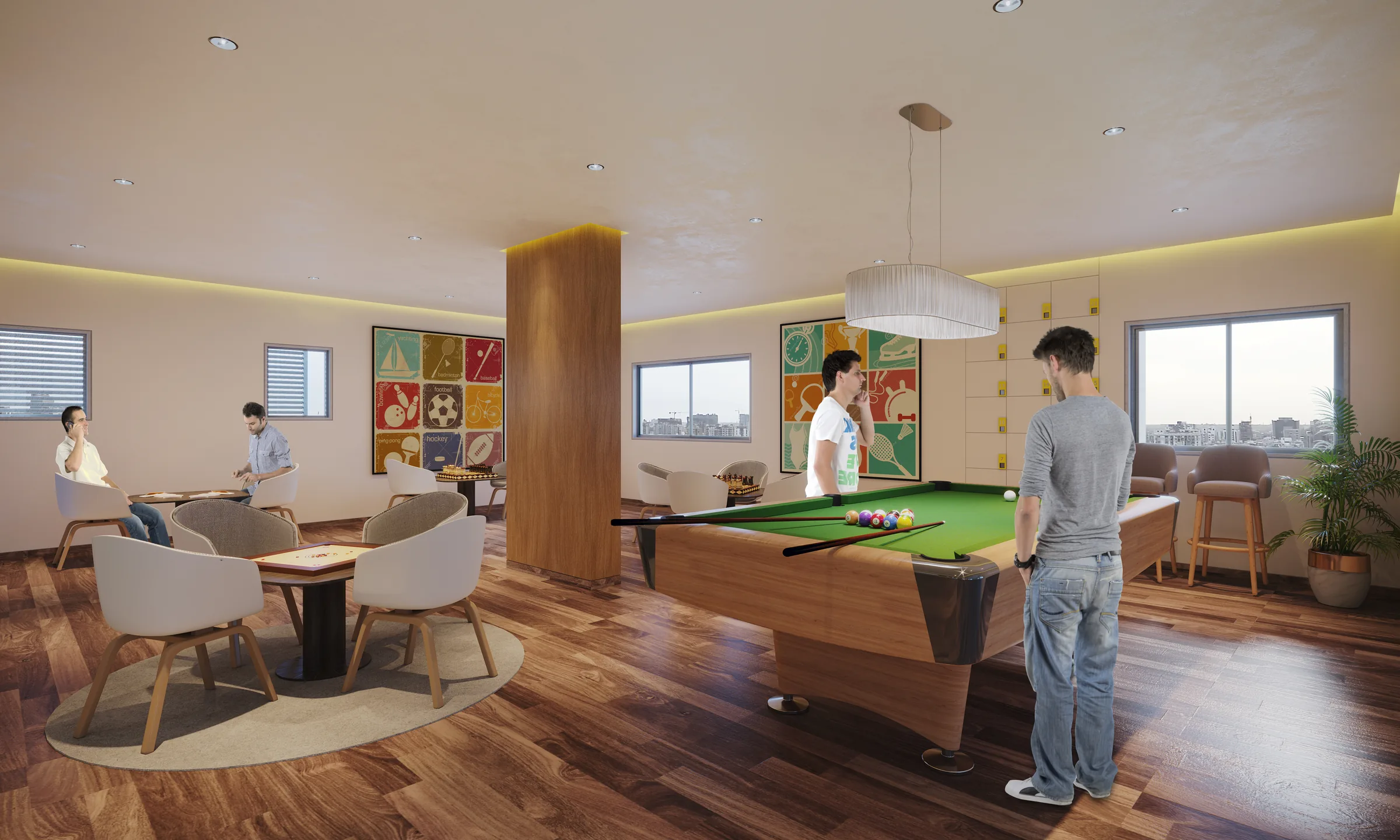 Kiara indoor games room (artist's impression)