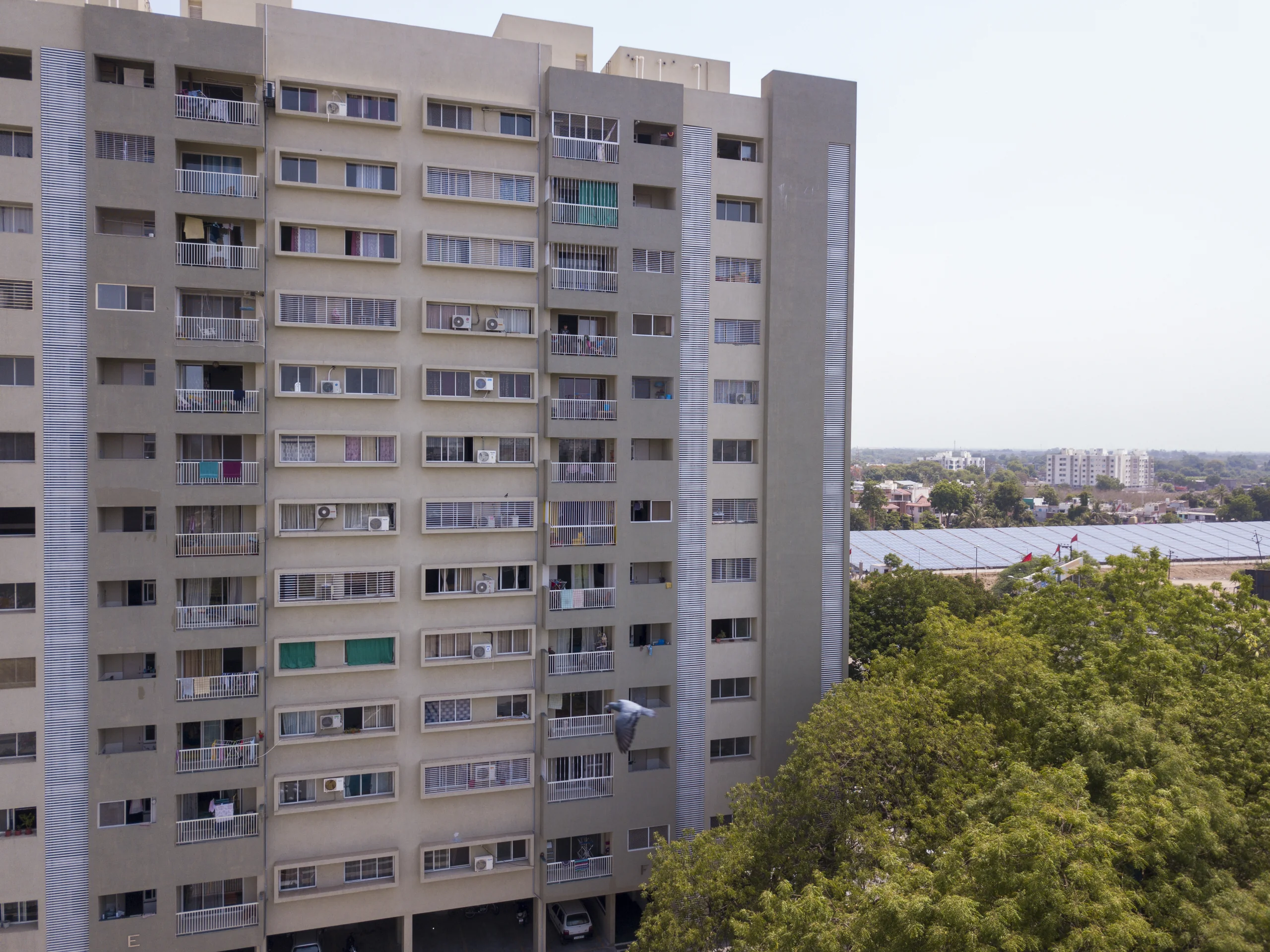 Veda tower facade