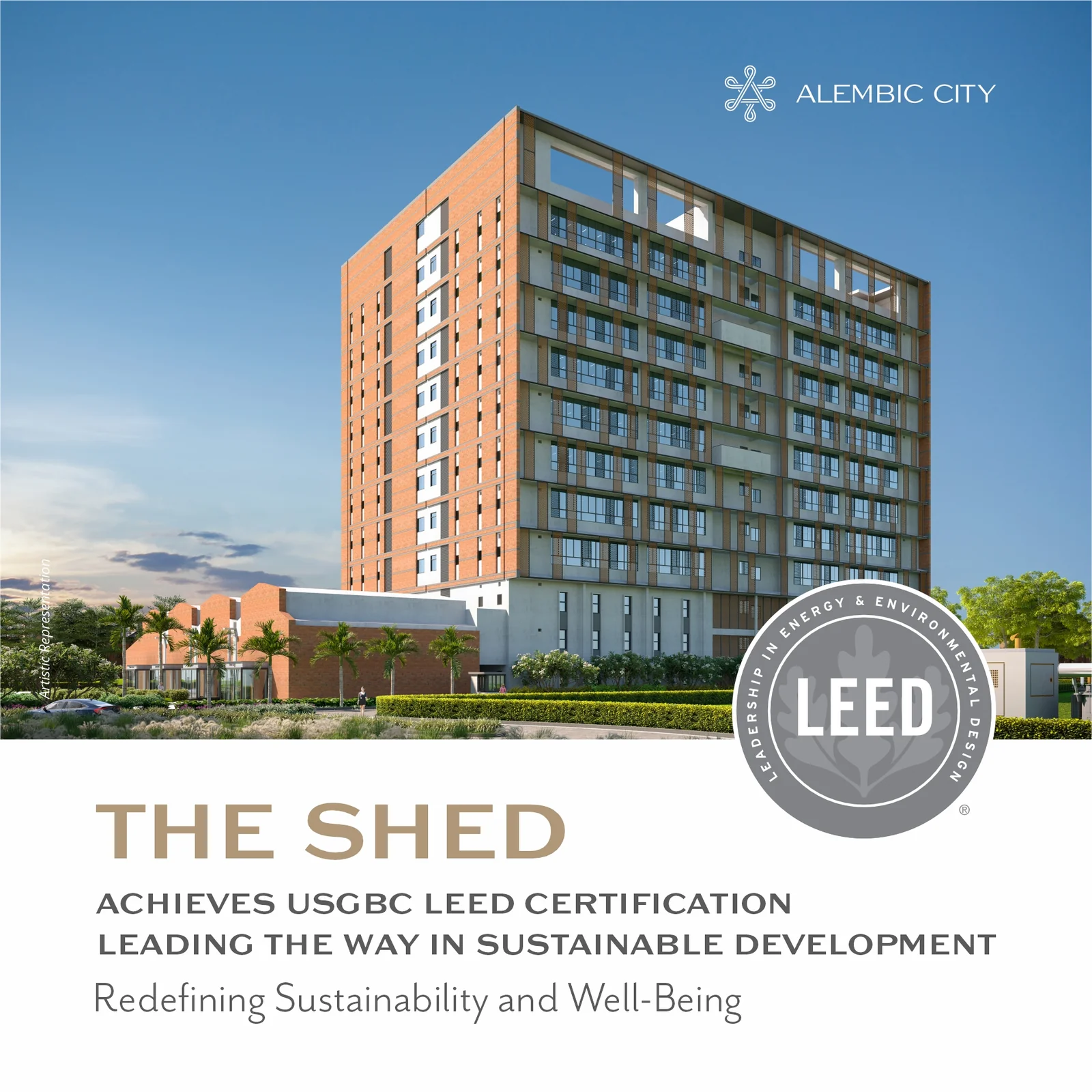 Alembic Vadodara's The Shed Achieves Prestigious LEED Certification