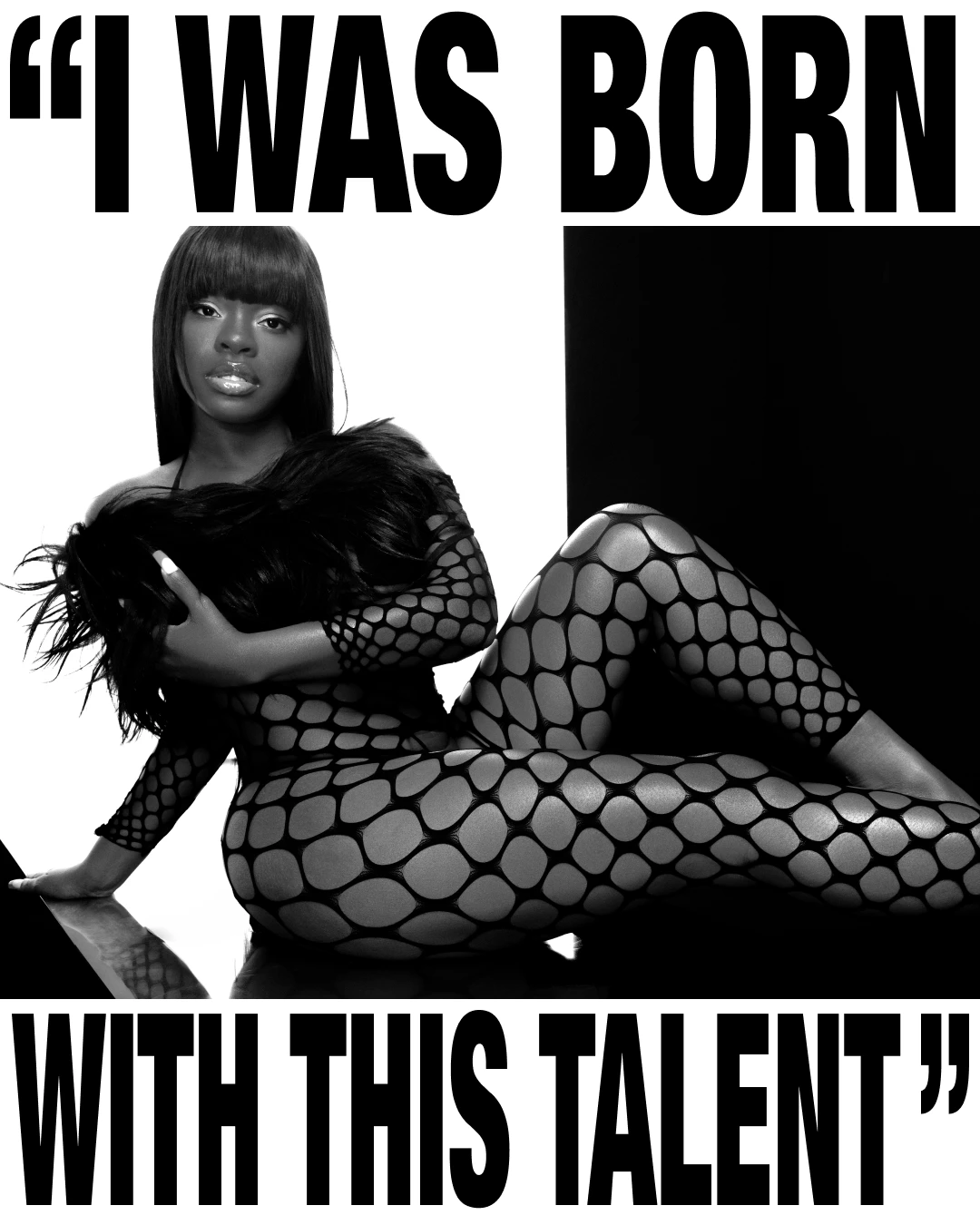JT editorial layout: I was born with this talent.