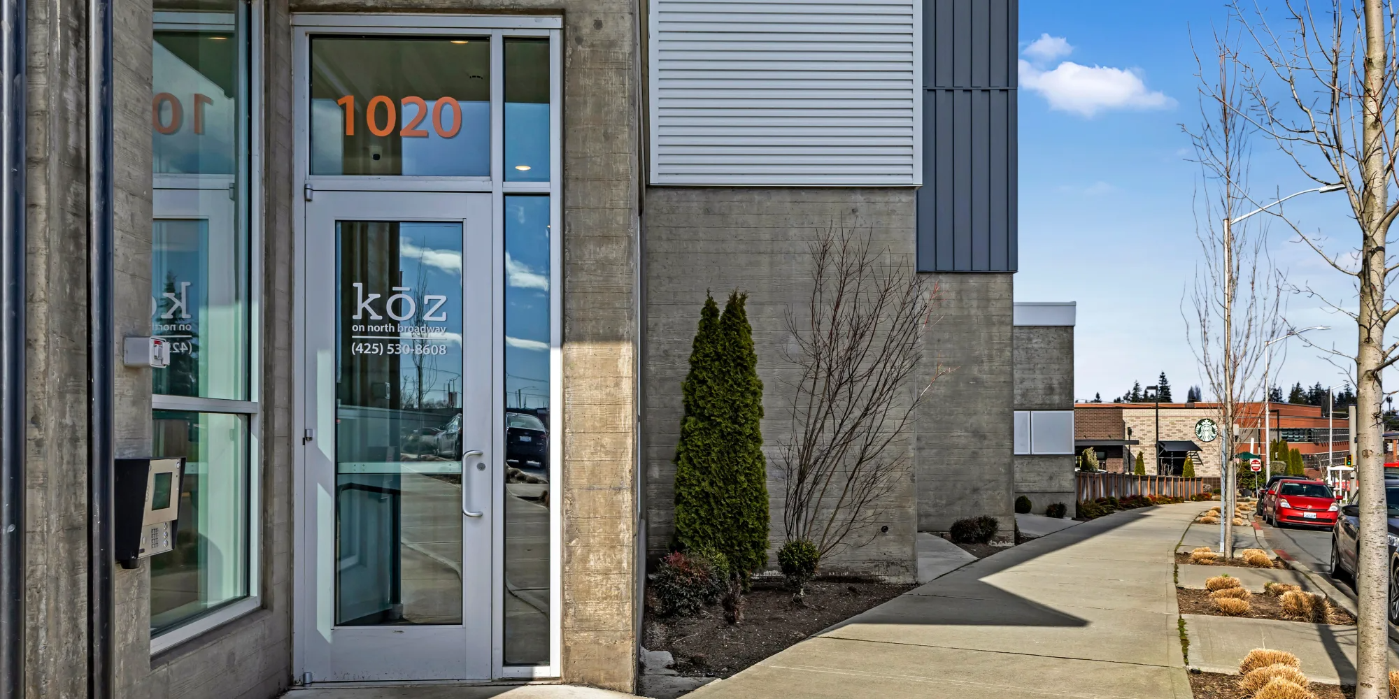 Outside Of Leasing Office