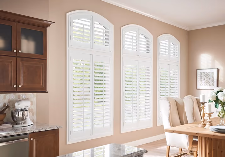 Custom Arched Shutters