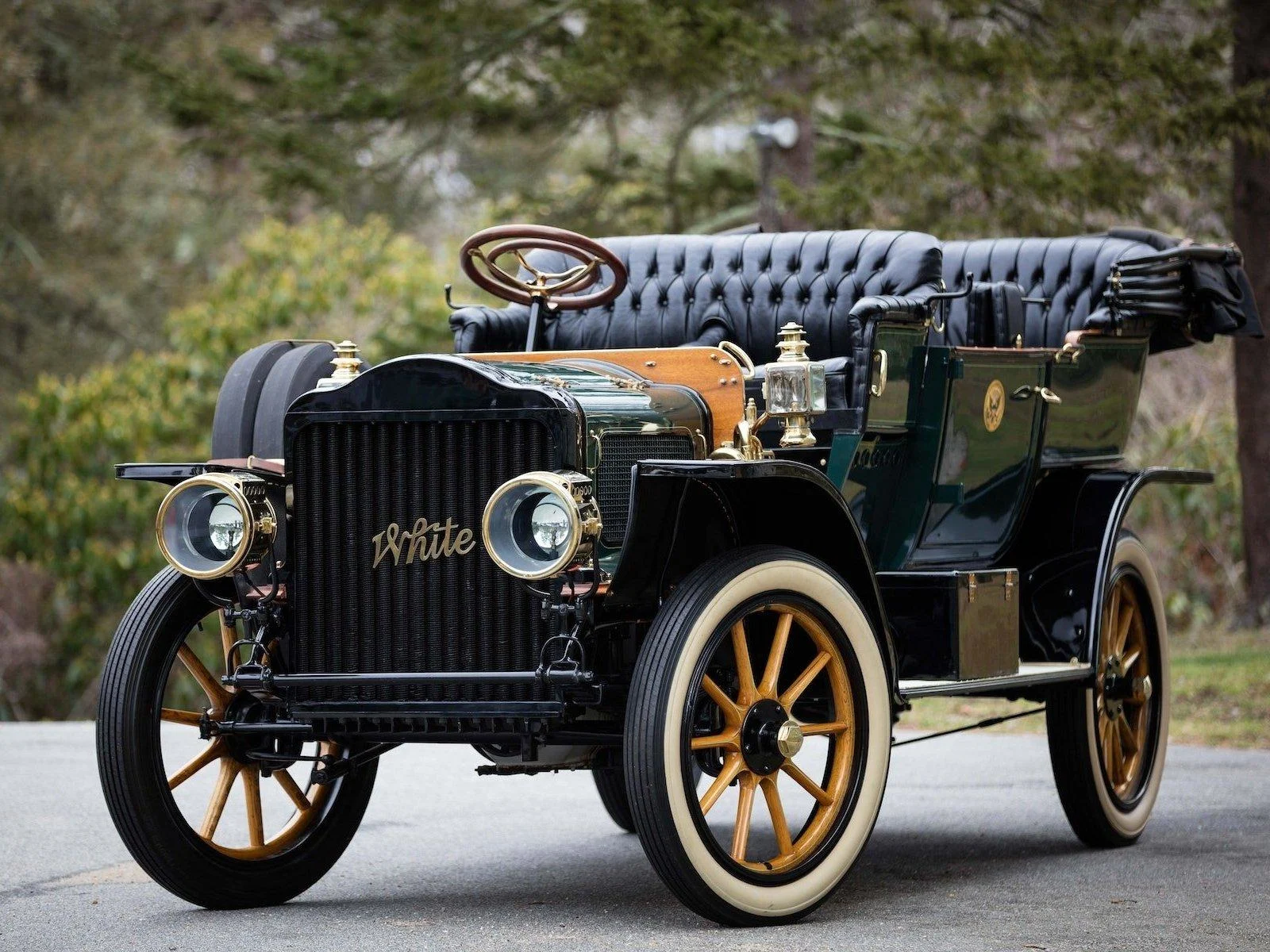 1909 White Model M Steam Car