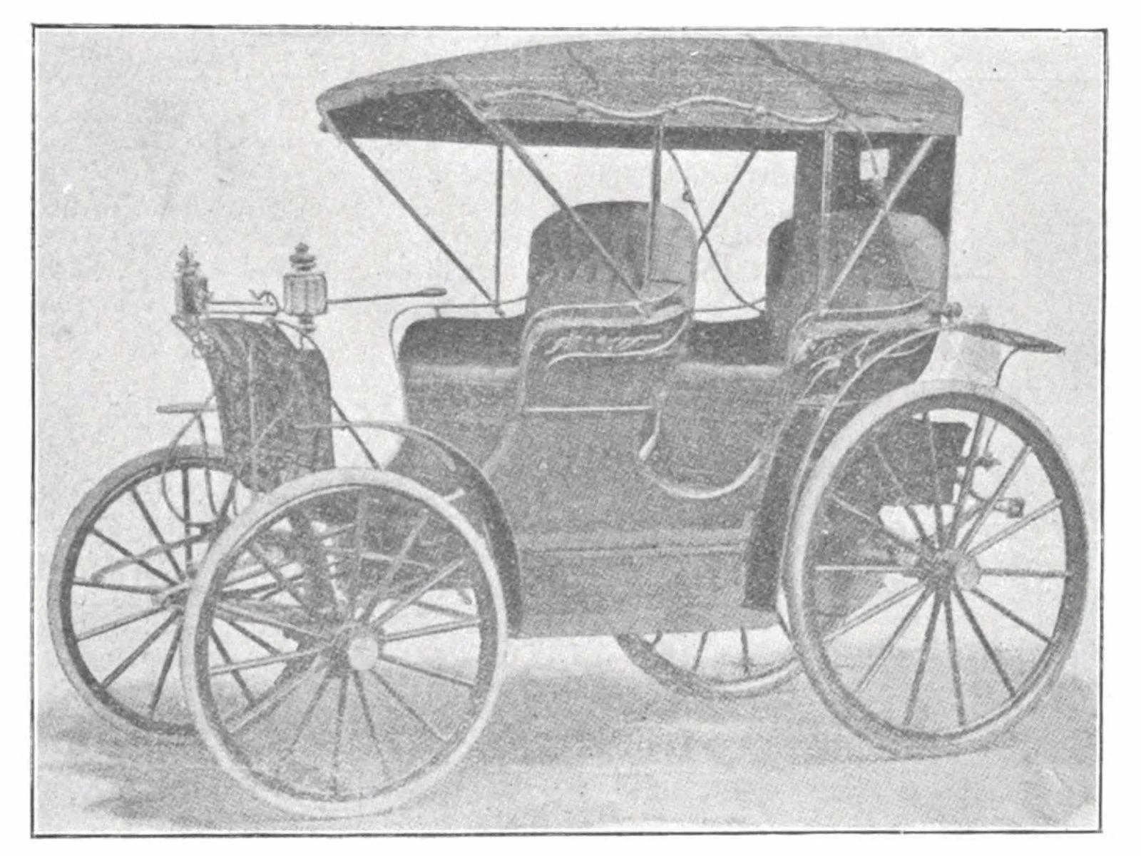 1896 Benton-Harbor Motor Carriage