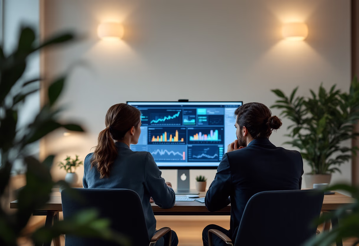 image of business professionals in an office