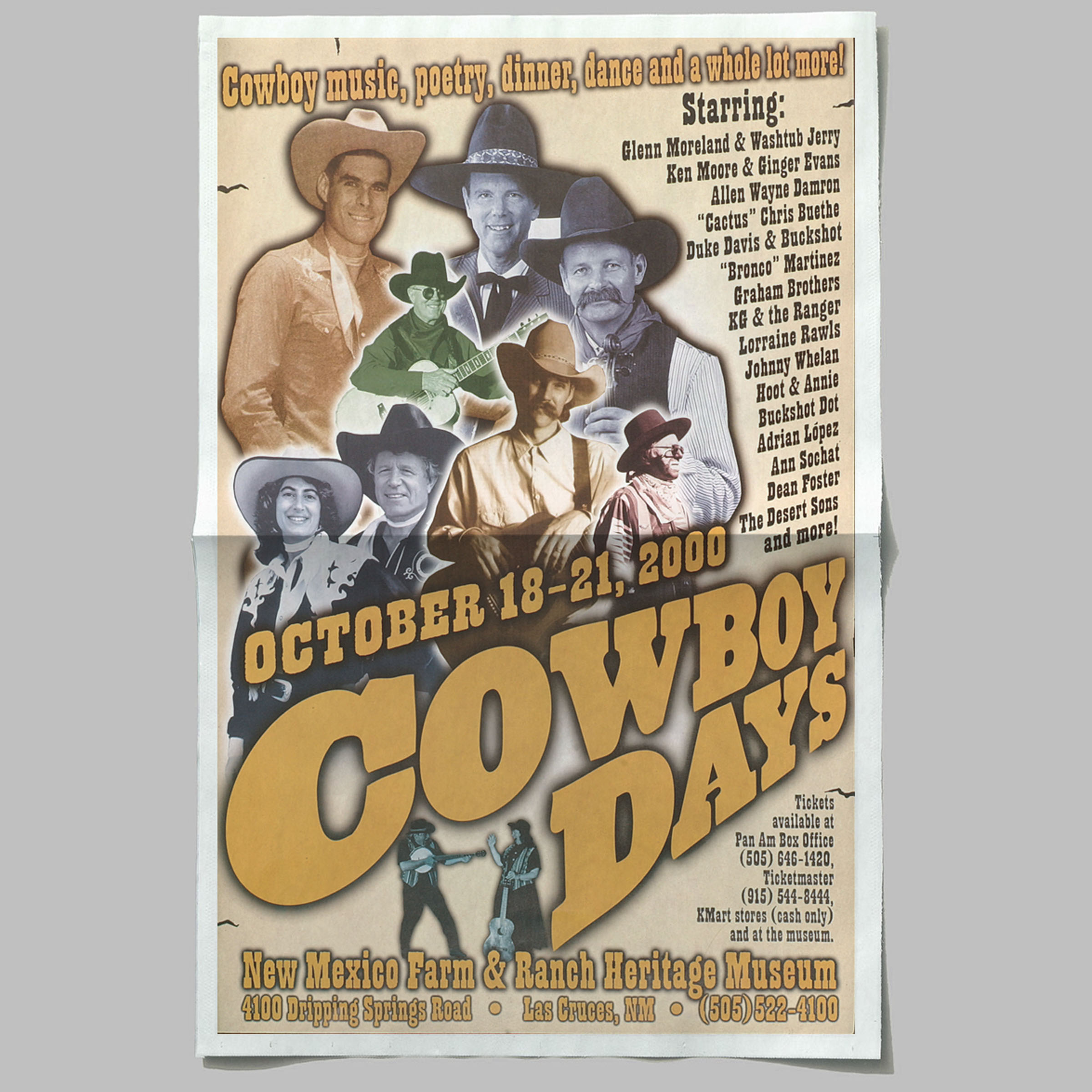 Cowboy Days Event Poster