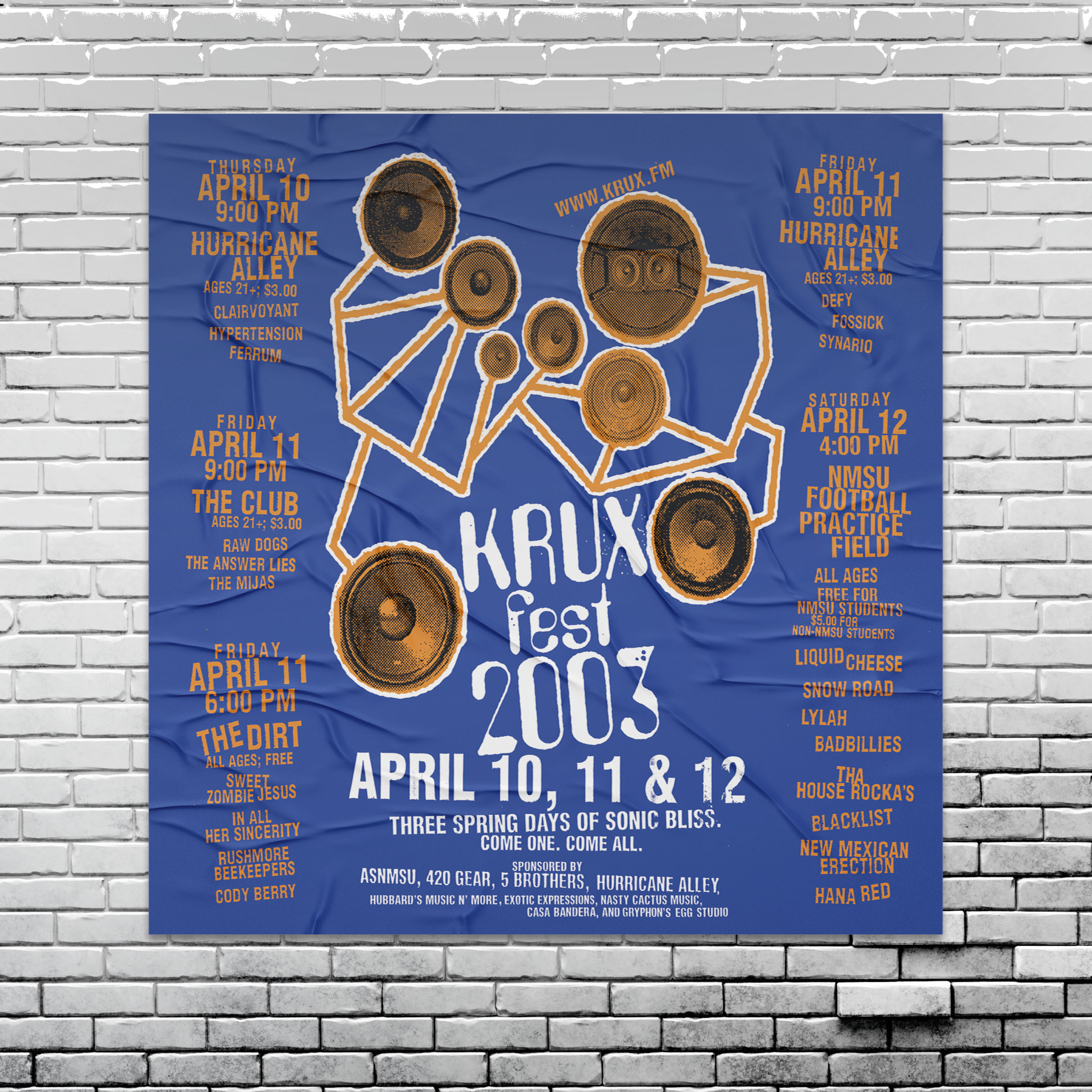KRUXfest Event Poster