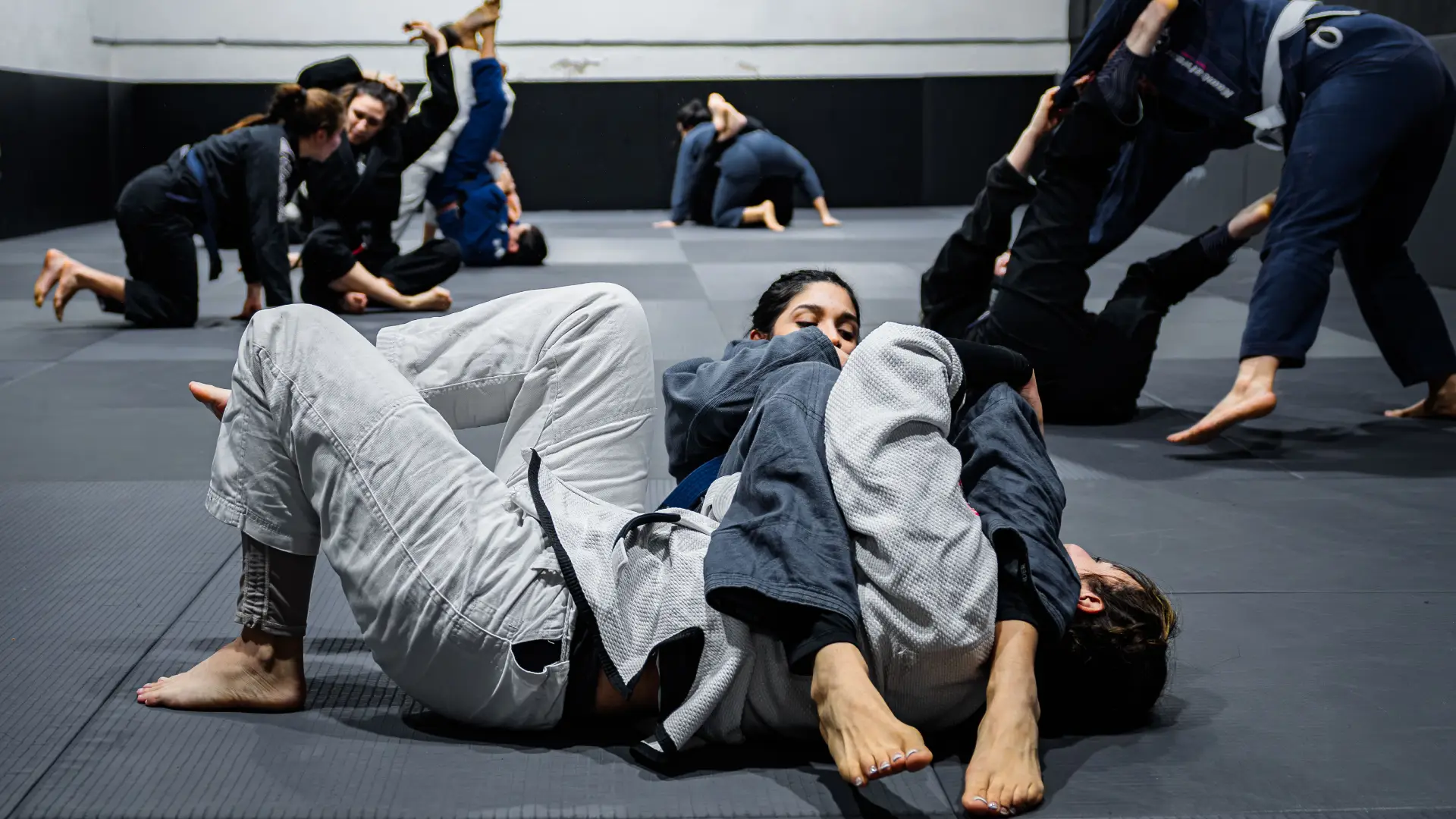 Cours de jiu-jitsu