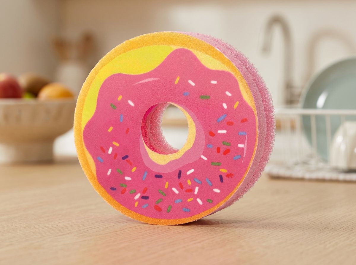 Donut Sponge Scrubber