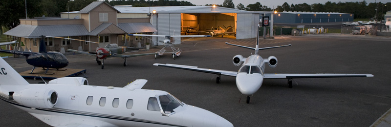 Jacksonville Aviation Authority hangar at Herlong Airport