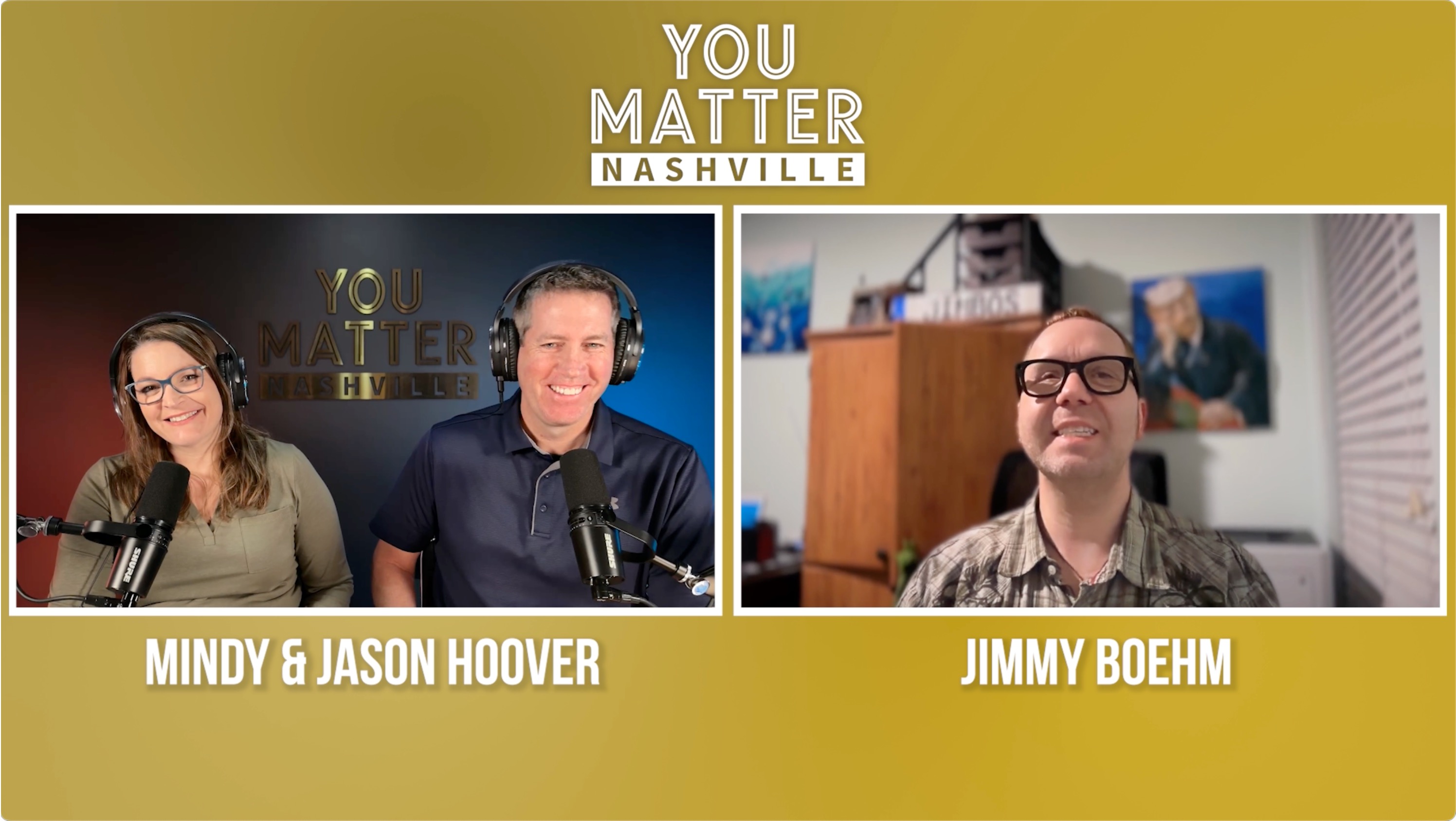 James "Jimmy" Boehm, founder of You Cane Give, on the You Matter Nashville podcast.