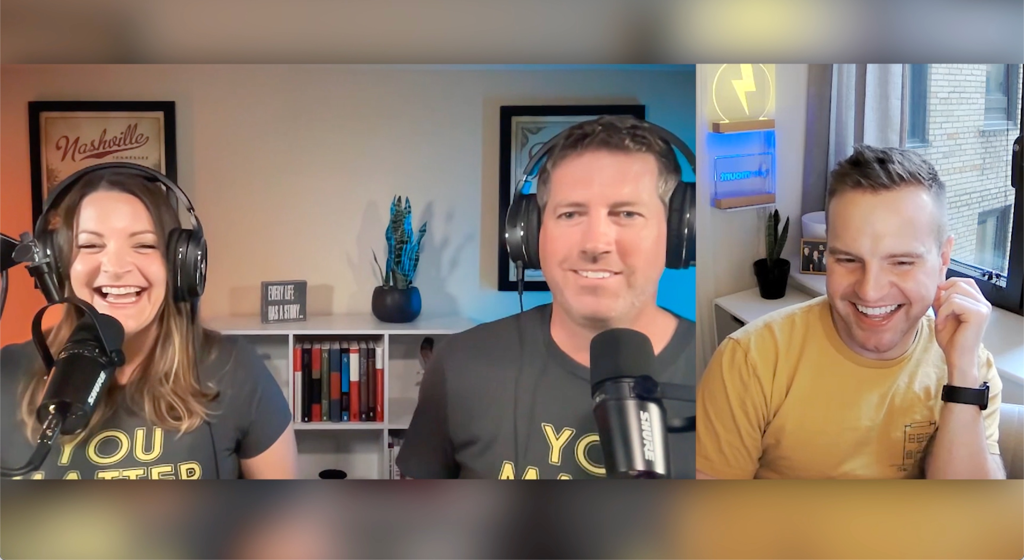 Tyler Mount joins Jason and Mindy Hoover for the launch of the You Matter Nashville podcast.