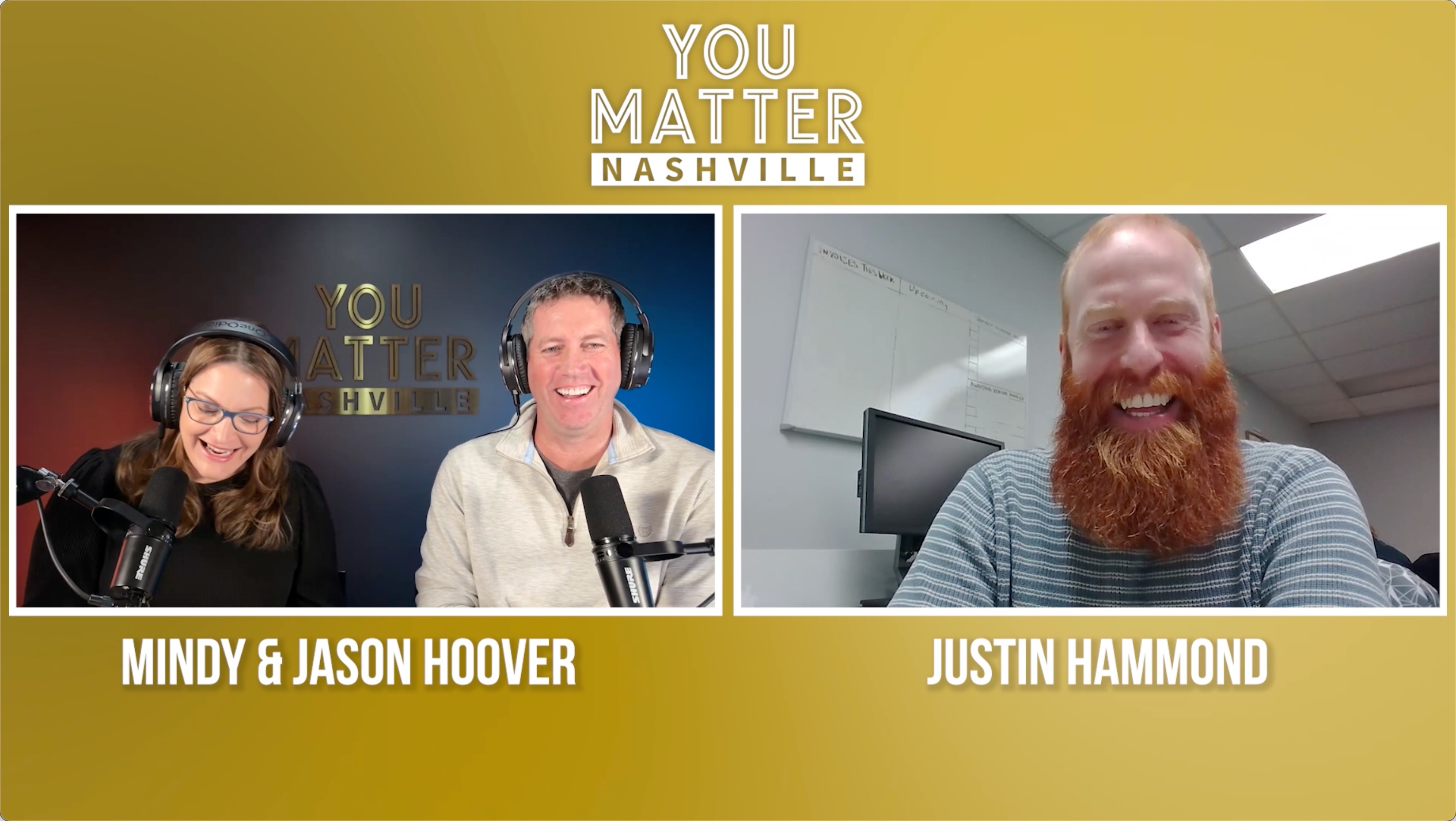 Justin Hammond, owner of Let's Get Moving, on the You Matter Nashville podcast.