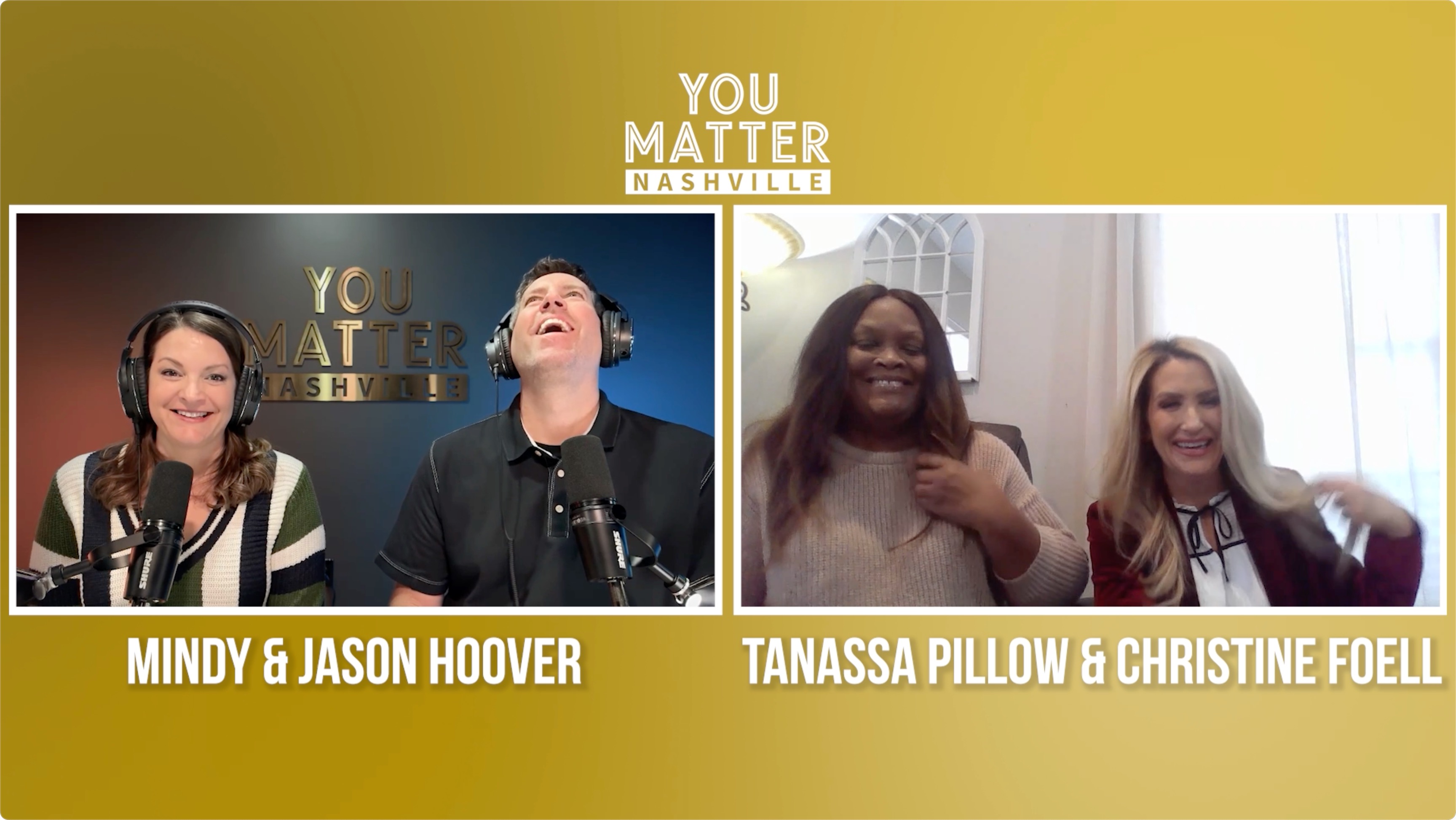 Tanassa Pillow and Christine Foell discuss My Friend's House, a Nashville nonprofit providing shelter and mentorship for at-risk youth, on the You Matter Nashville podcast.