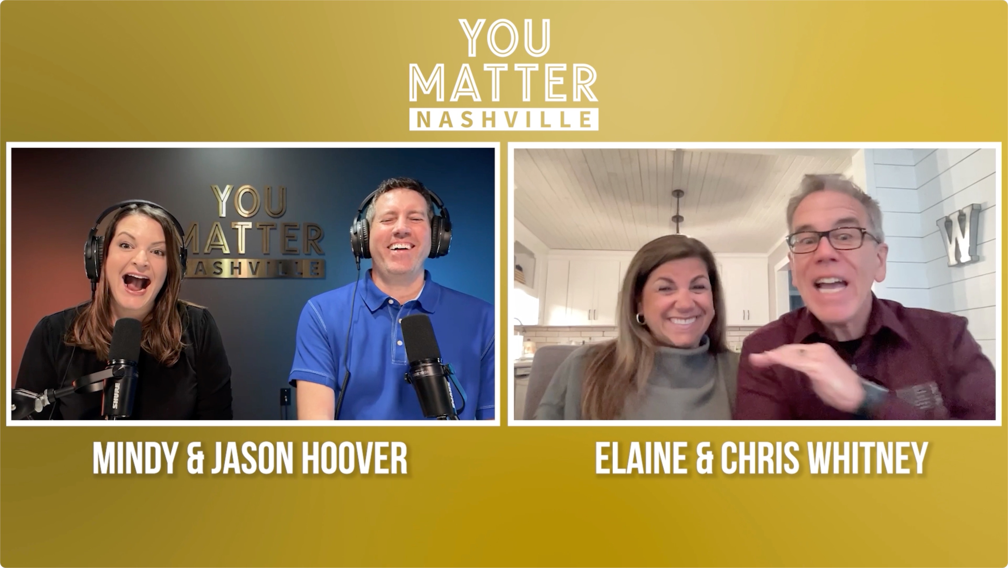 Chris and Elaine Whitney discuss One Generation Away, a Nashville nonprofit working to end hunger by rescuing and distributing food, on the You Matter Nashville podcast.