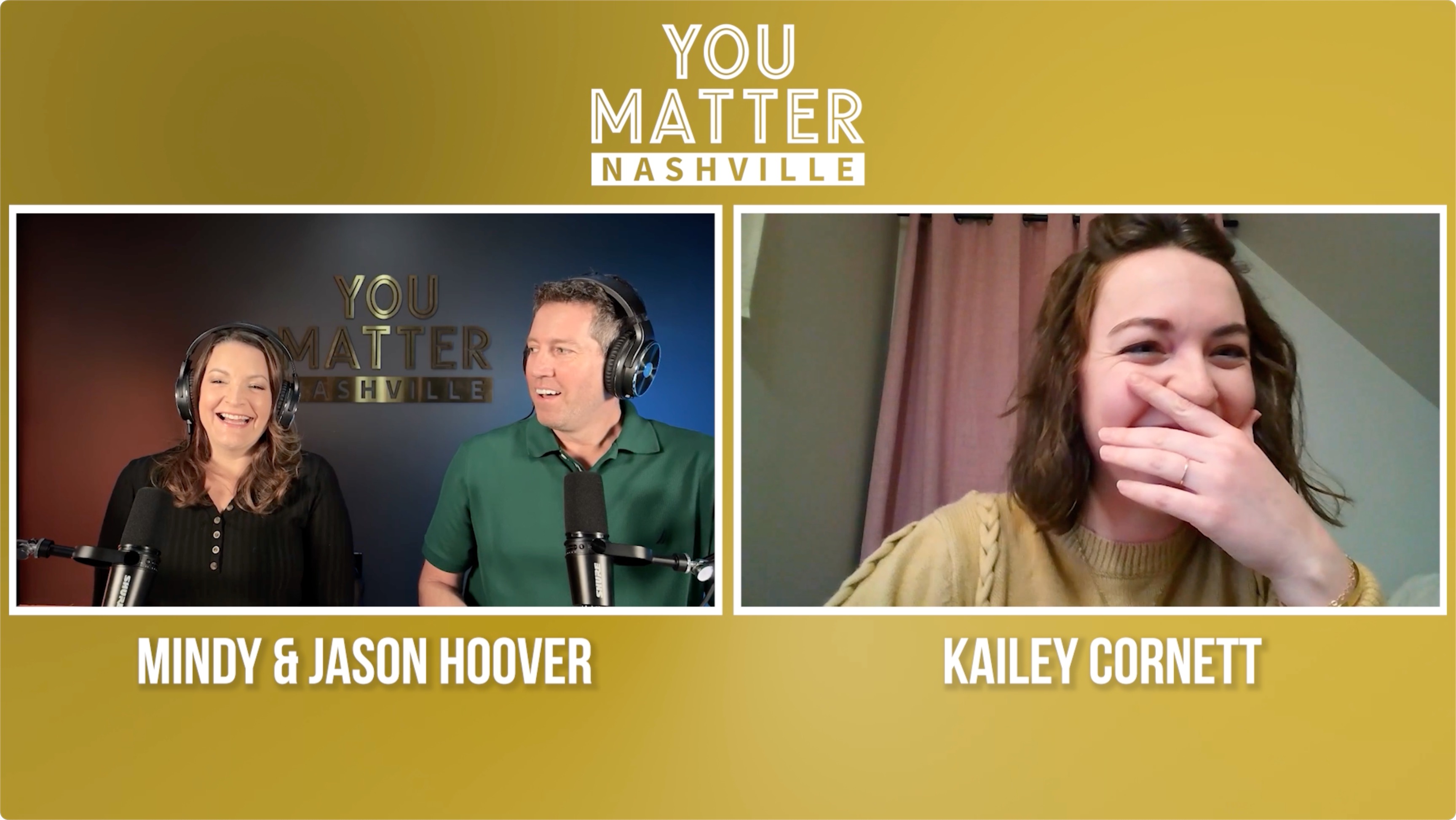 Kailey Cornett, CEO of Hope Clinic for Women, on the You Matter Nashville podcast.