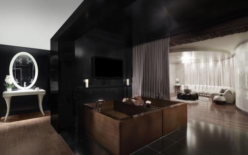 Espace de préparation et salon de Sahra Spa ; The Cosmopolitan of Las Vegas, Las Vegas.