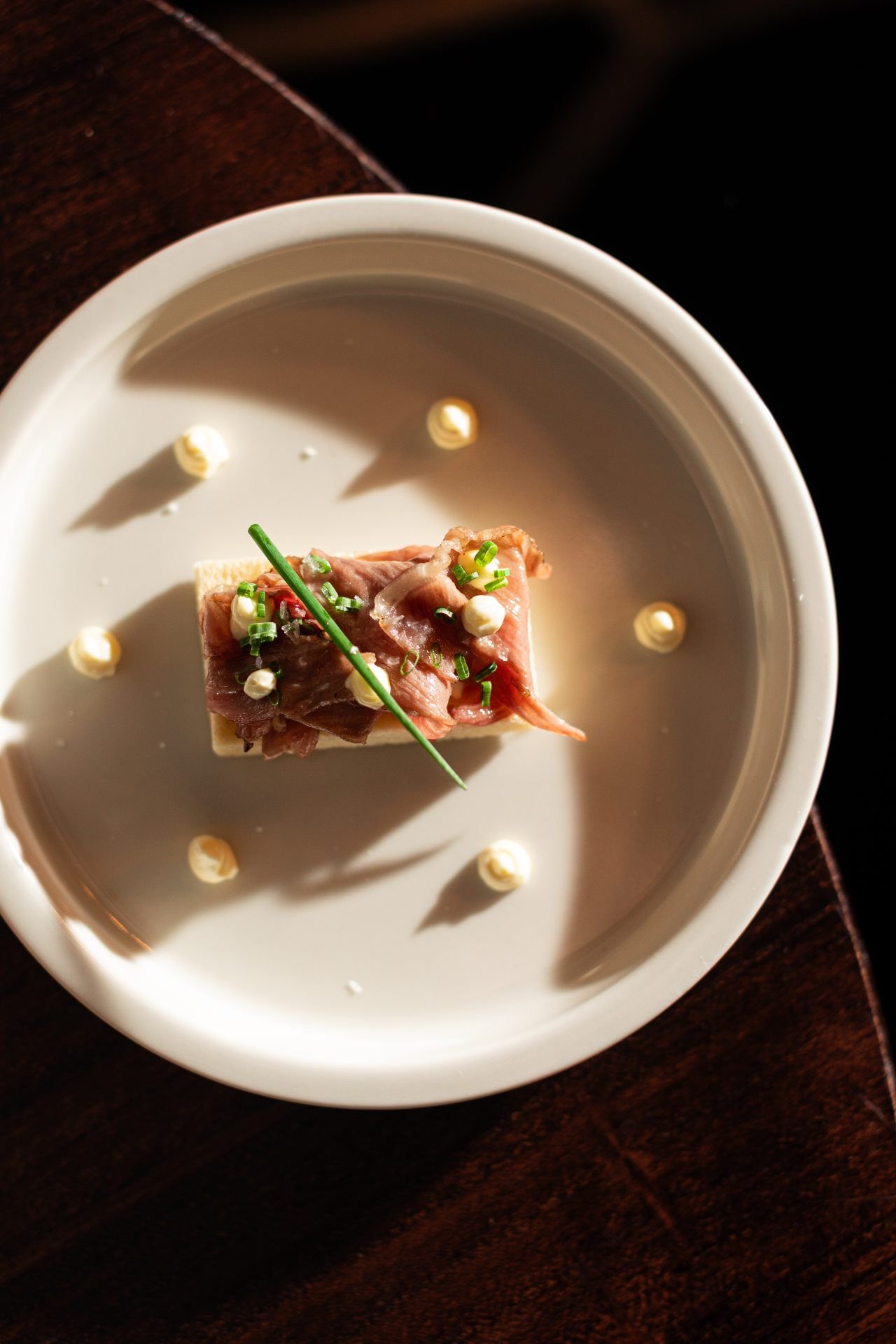 Une assiette de la table de Vico - Vico Milano à Milan.