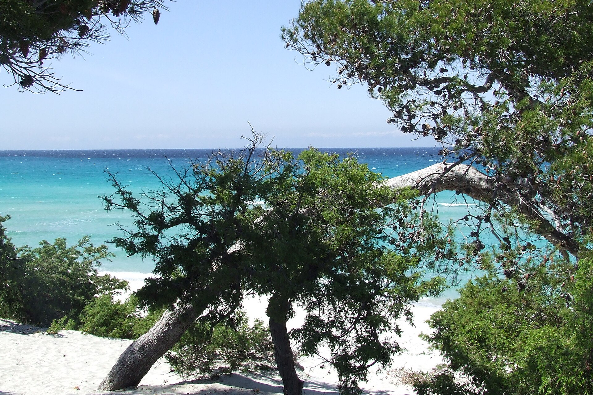 La plage de Saleccia, desert des Agriates