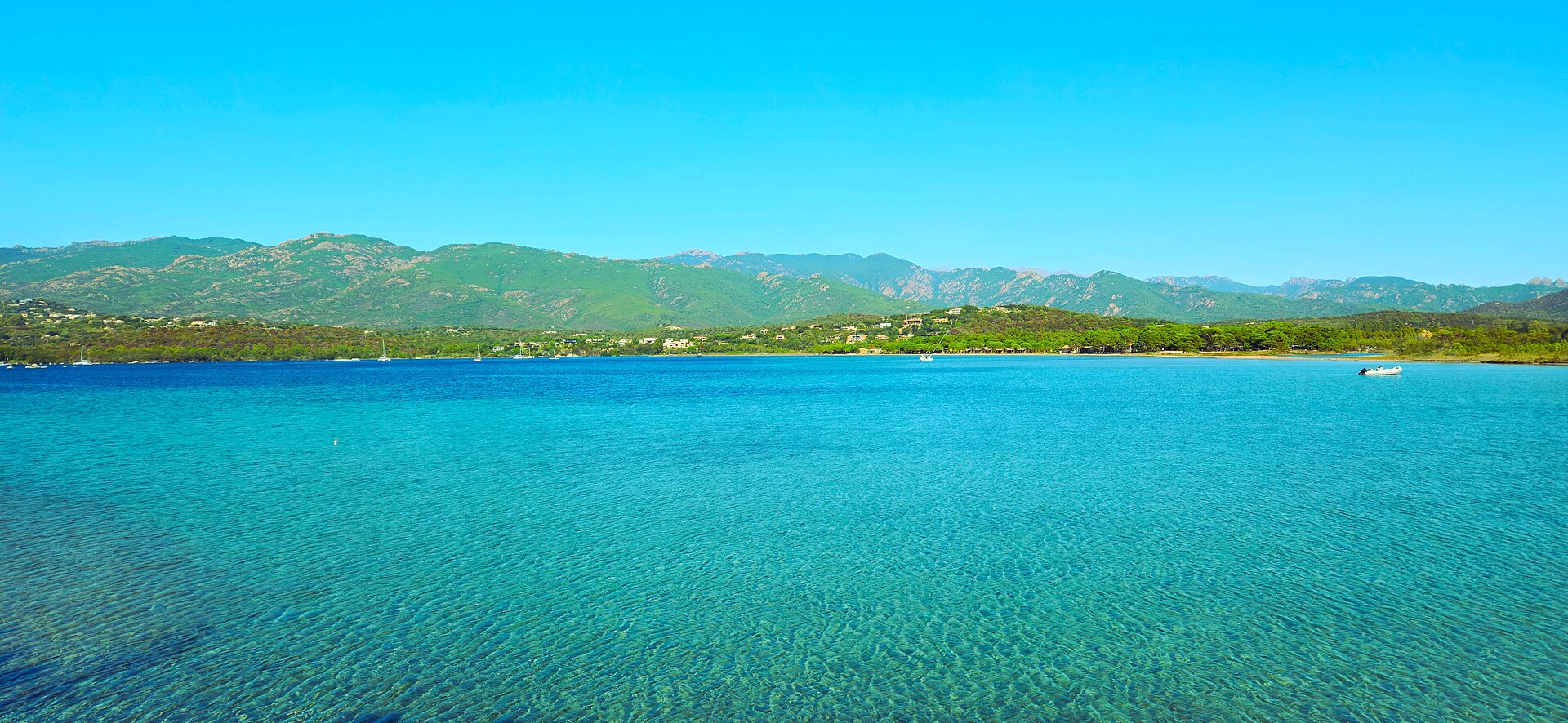 Panorama du golfe de Porto-Vecchio