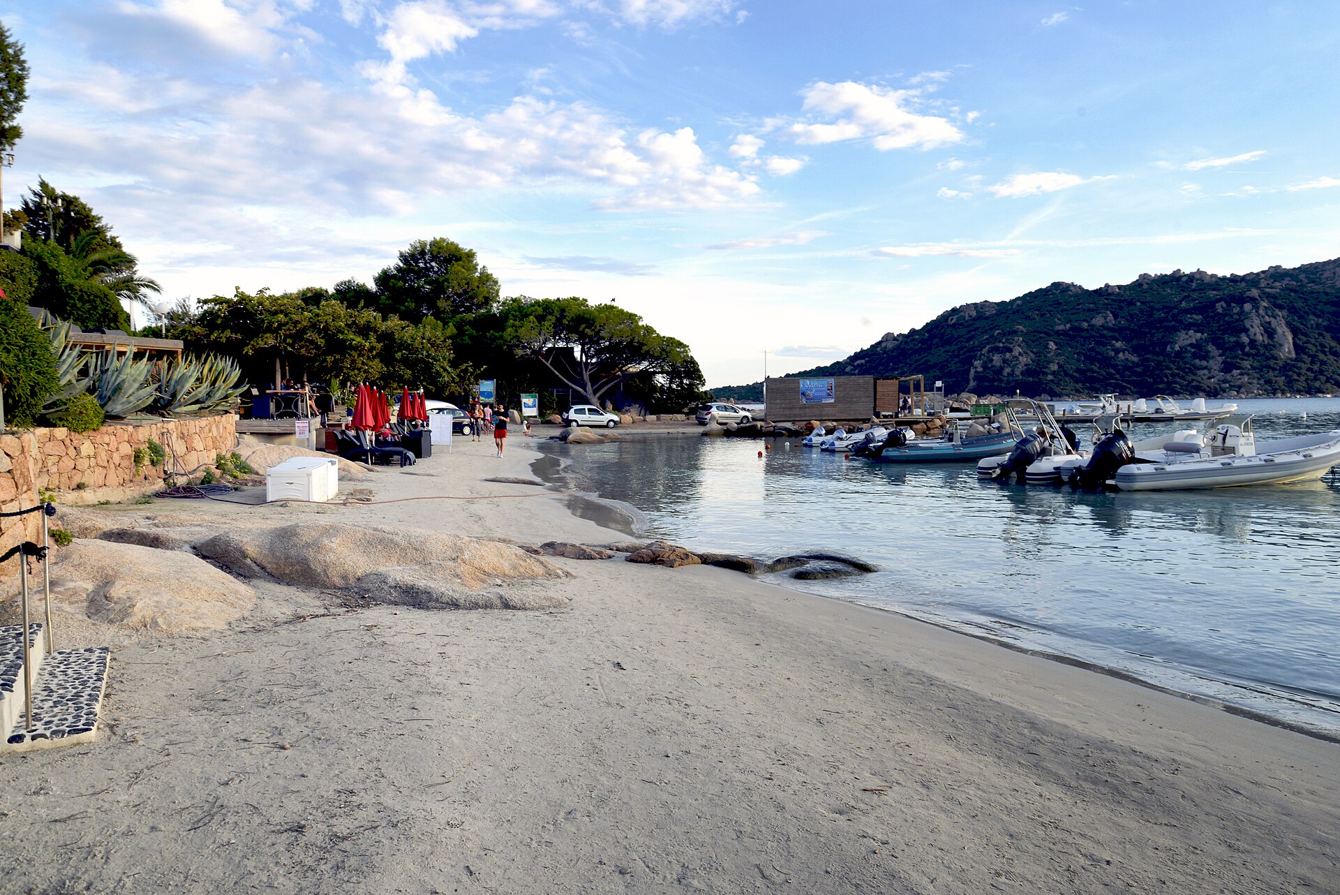 La plage de Santa Giulia, Porto-Vecchio