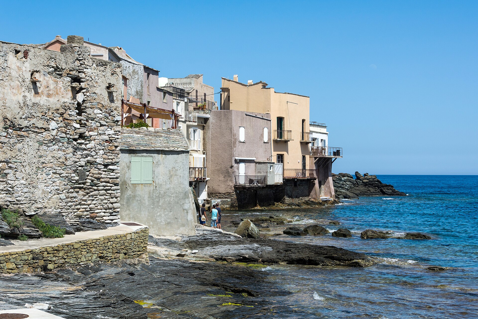 La plage d'Erbalunga, Cap Corse