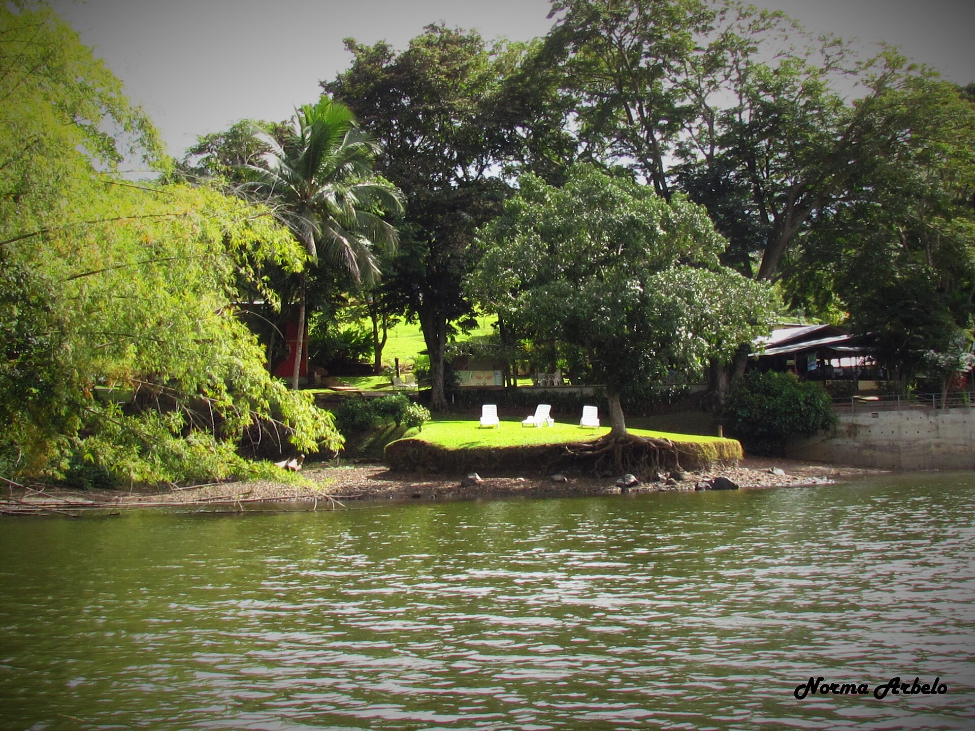 Le lac de la retenue Dos Bocas a Utuado