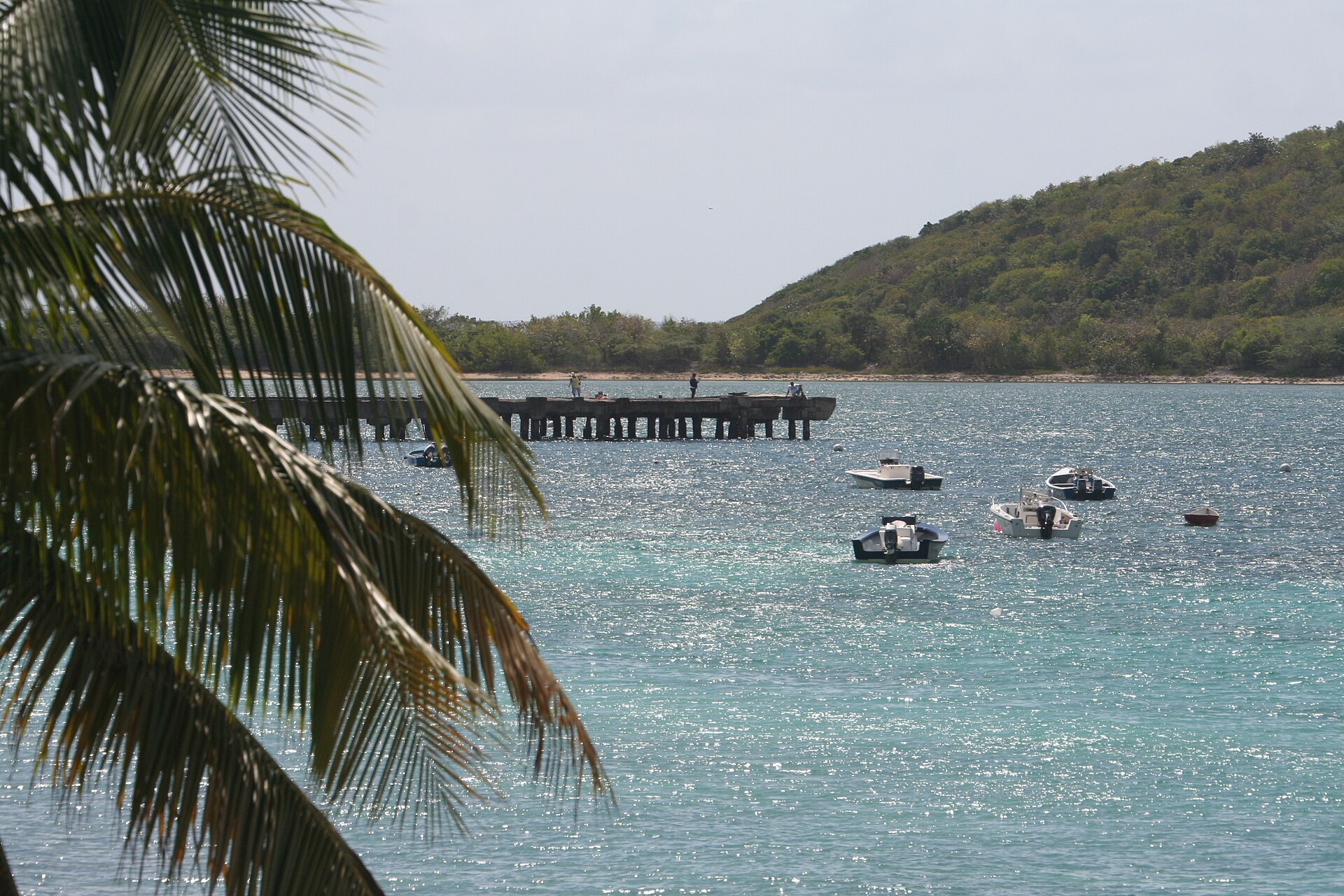 Le front de mer d'Esperanza, Vieques