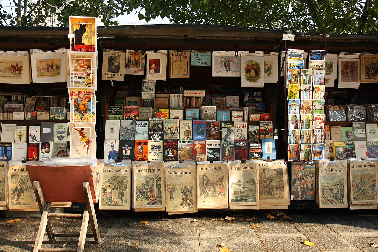 Les bouquinistes du quai de Montebello