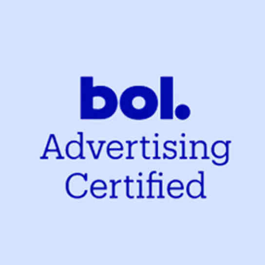 blue2purple - bol. Advertising Certified badge