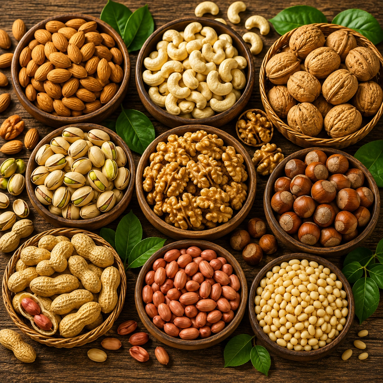 Dry fruits and nuts for wholesale and export