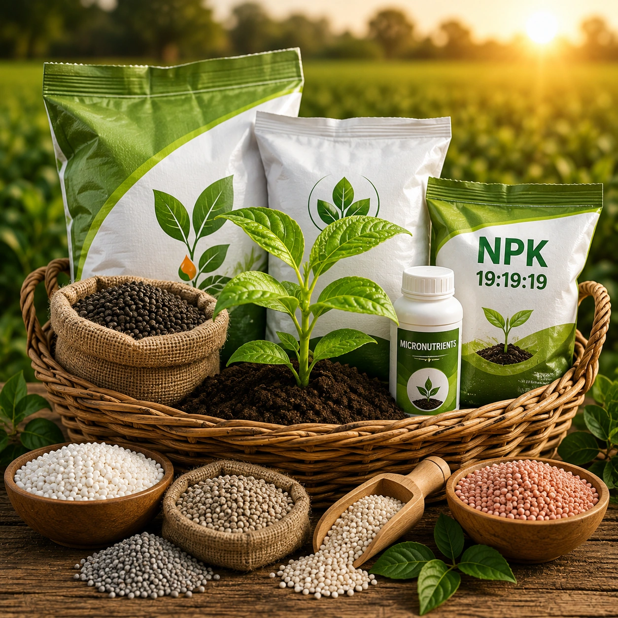 Fertilizers and agricultural inputs