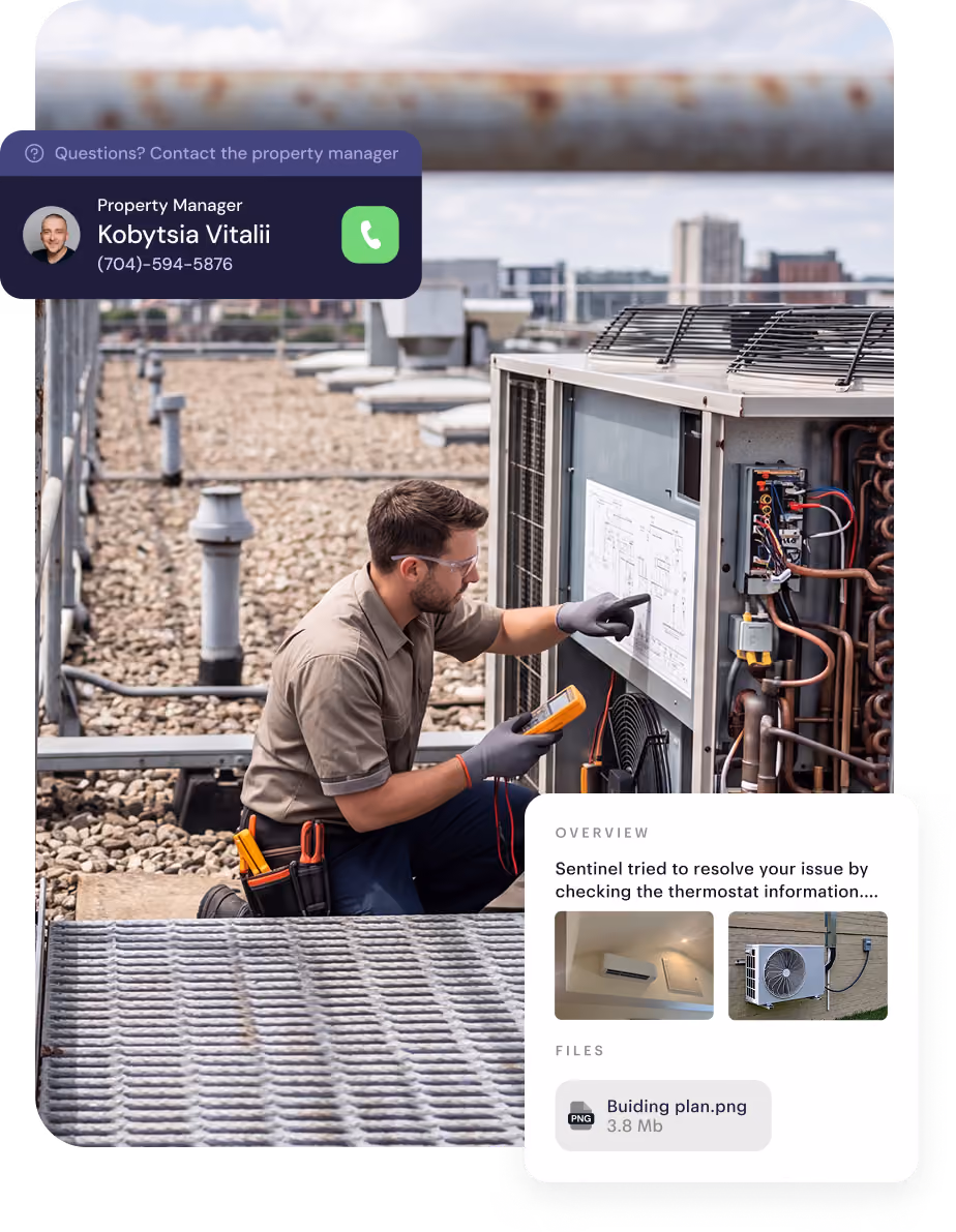 Man using Sentinel