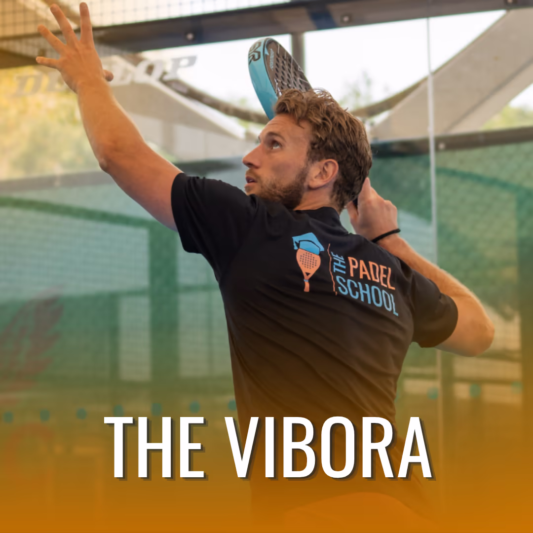Padel vibora technique