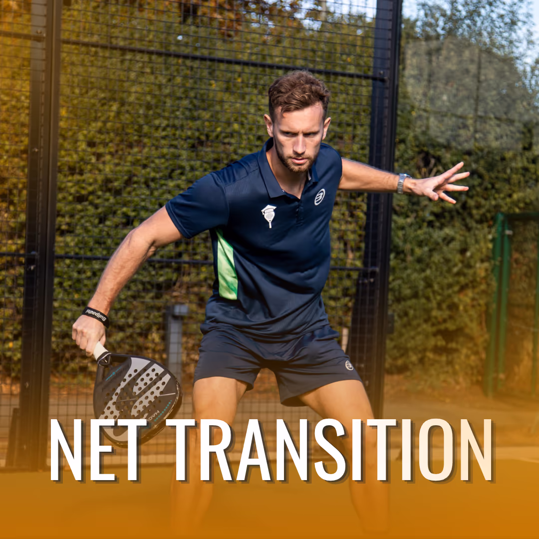 Padel net transition