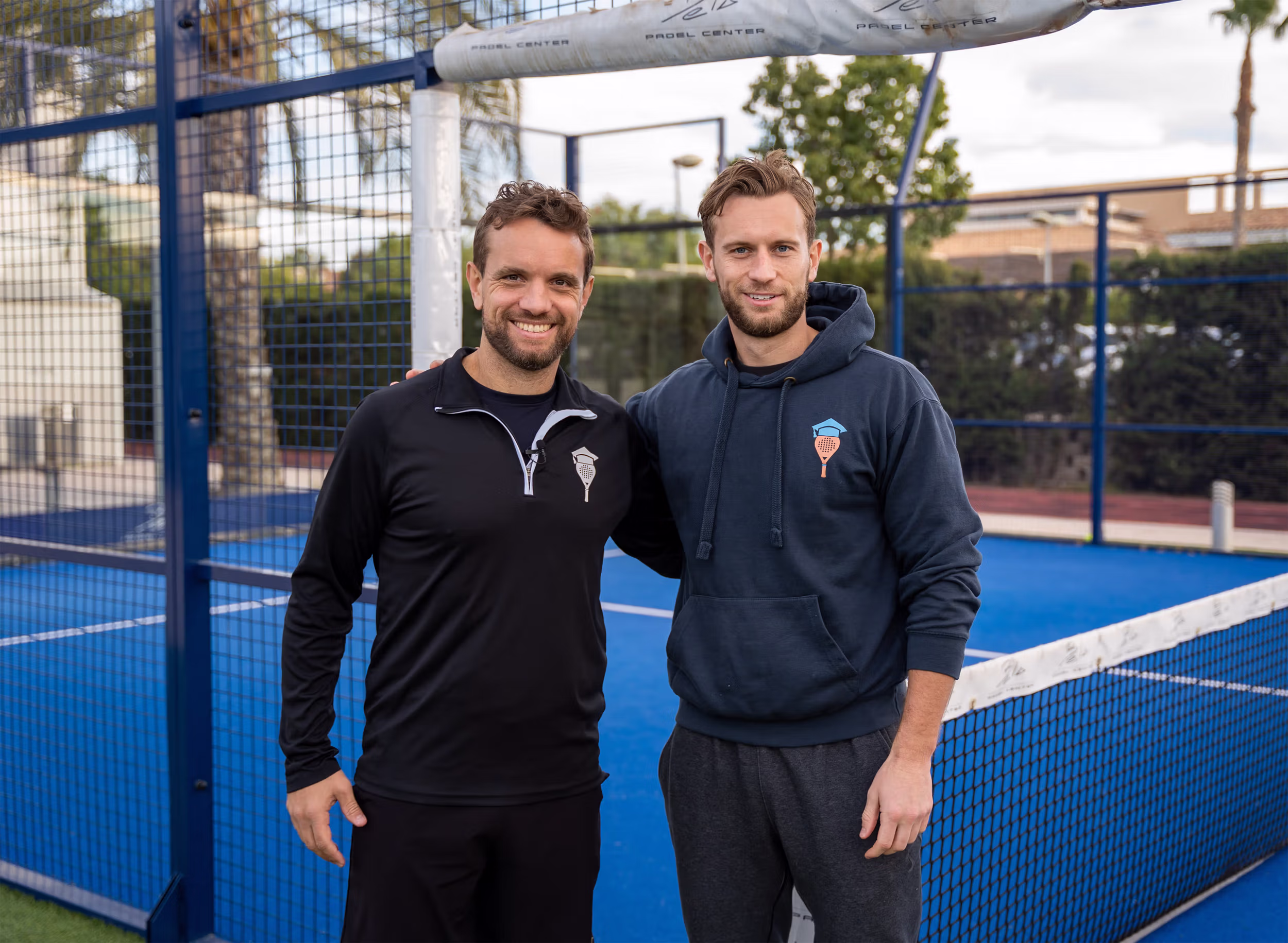 Padel training with The Padel School