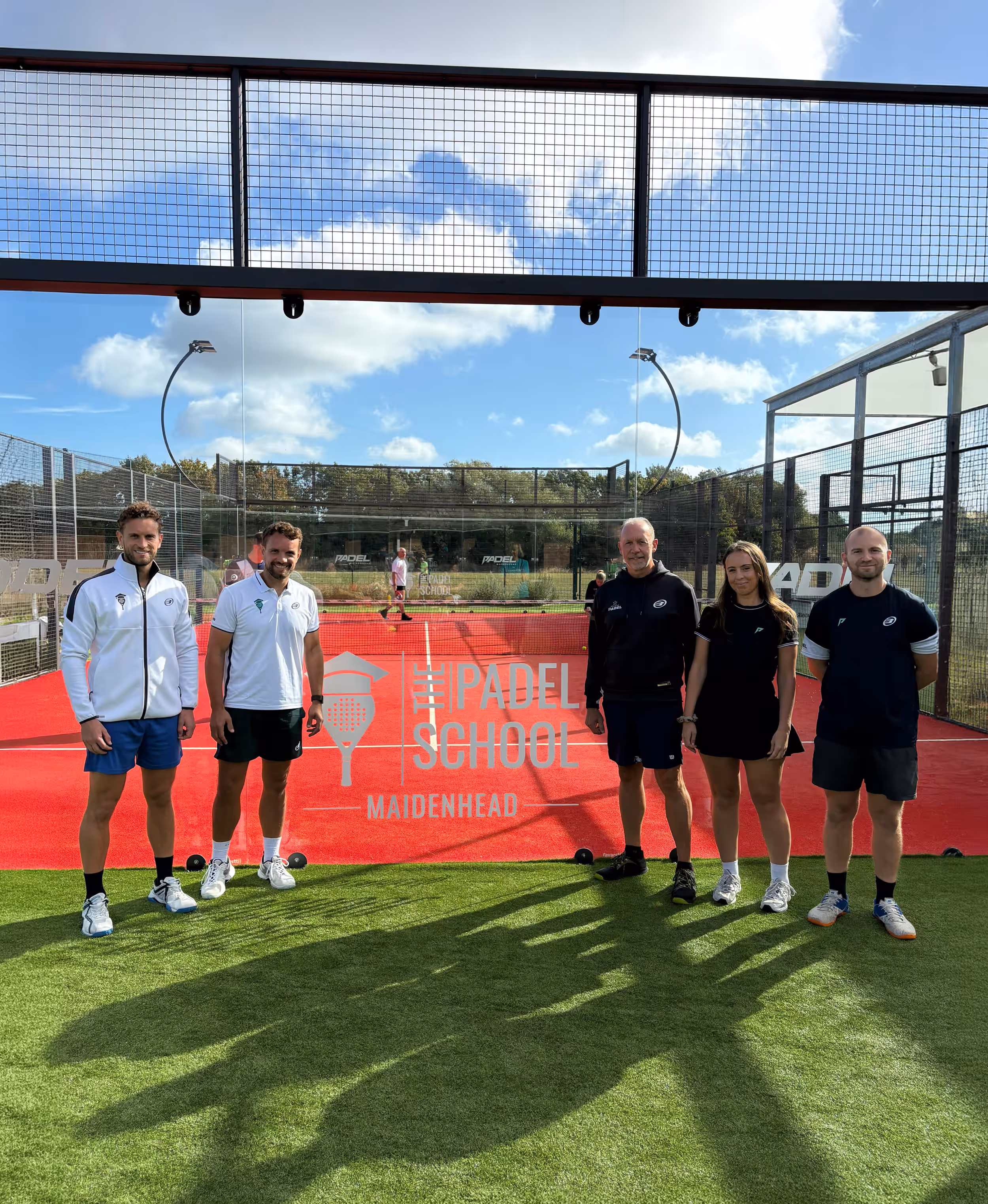 Padel coaching at Padel Maidenhead in Berkshire