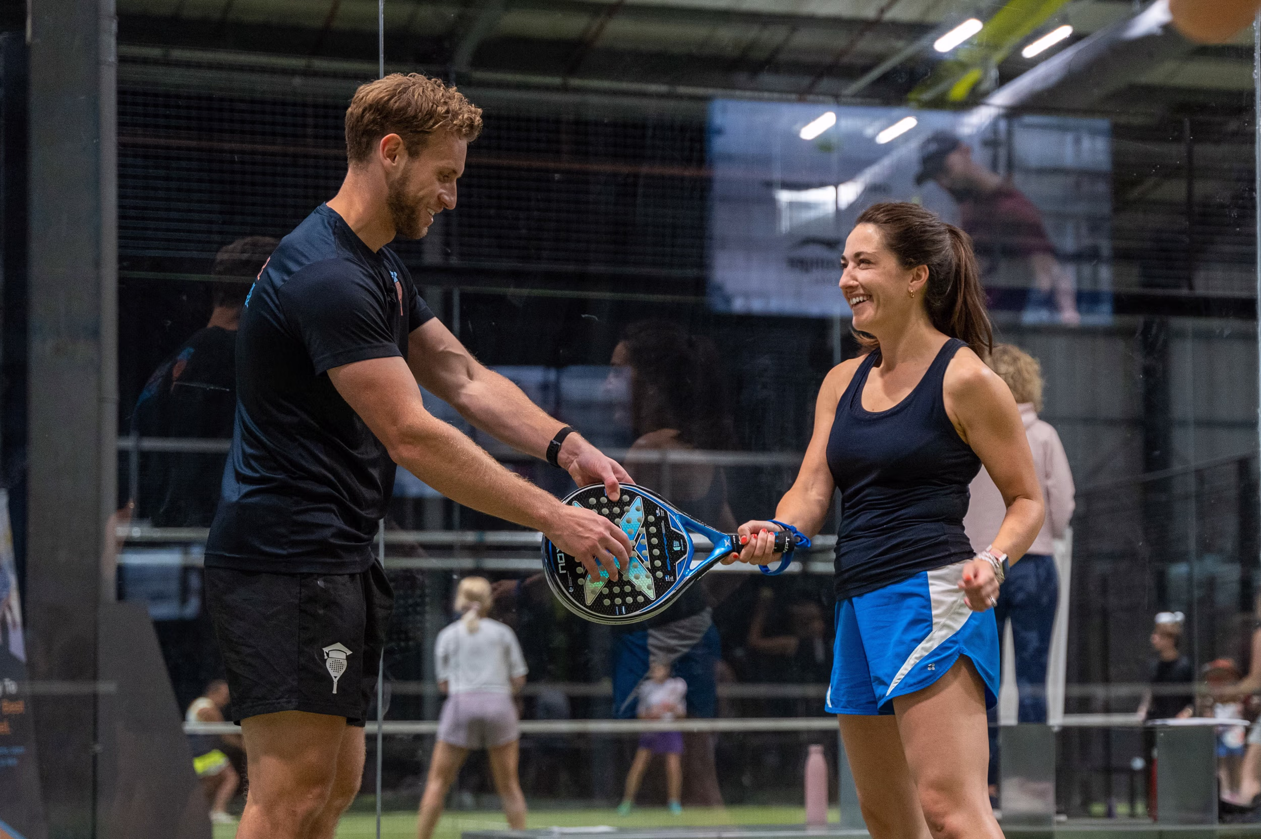 Online padel coaching programmes from The Padel School
