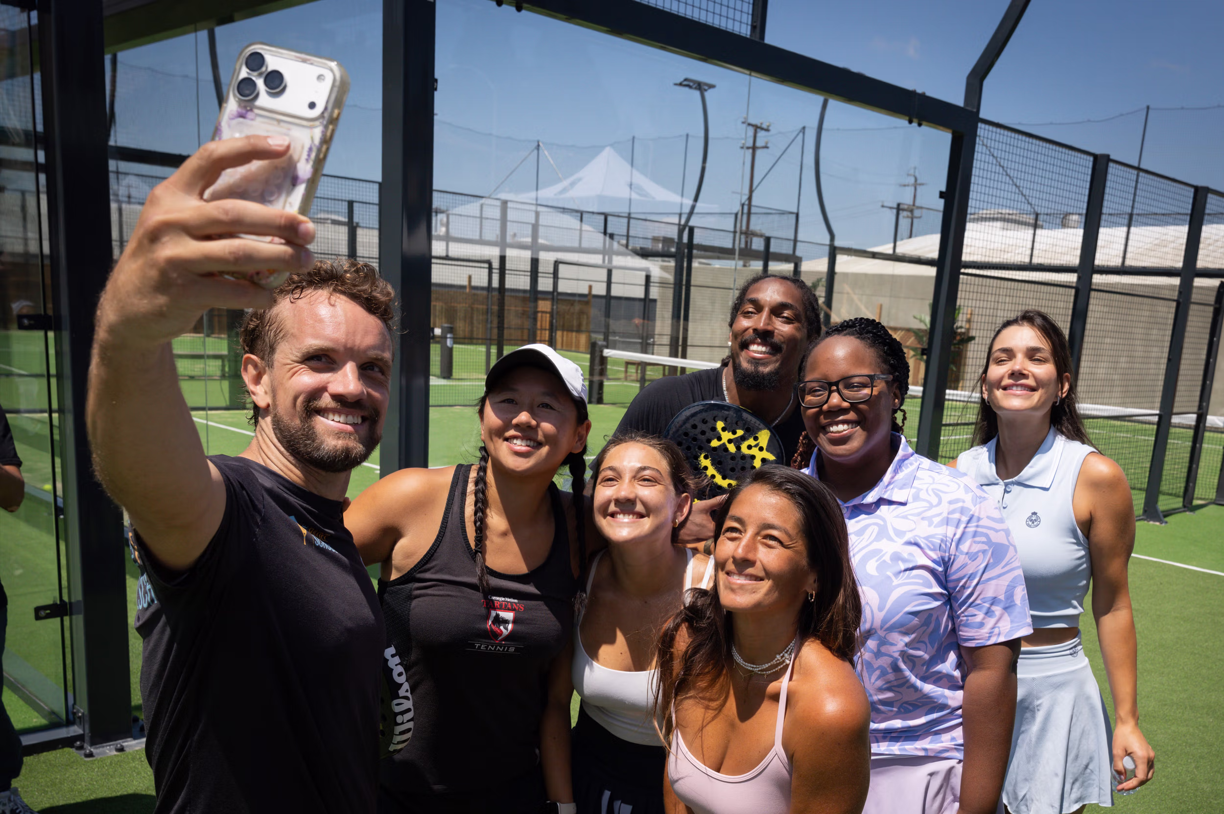 Online padel coaching with The Padel School