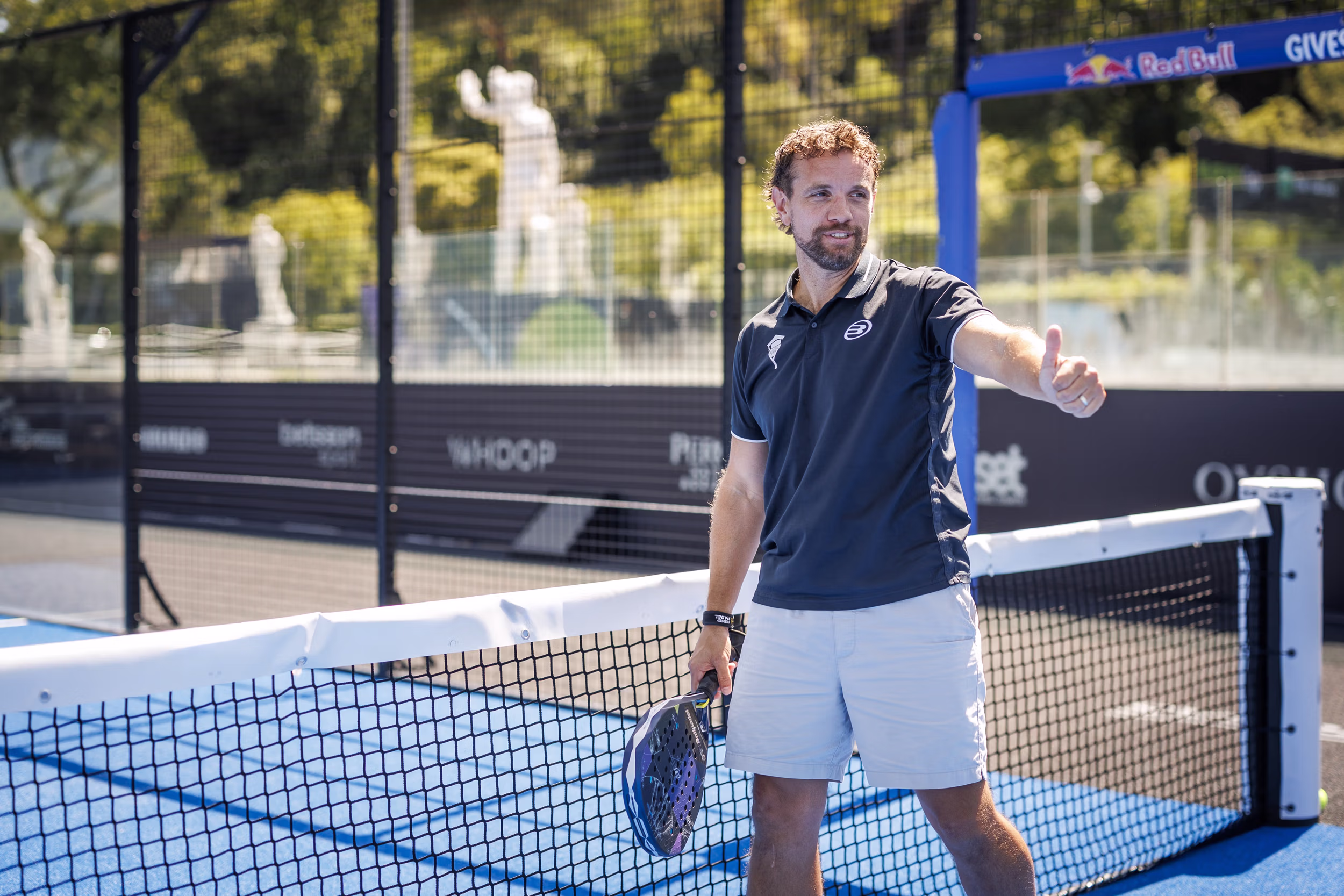 Sandy Farquharson and The Padel School Academy programme