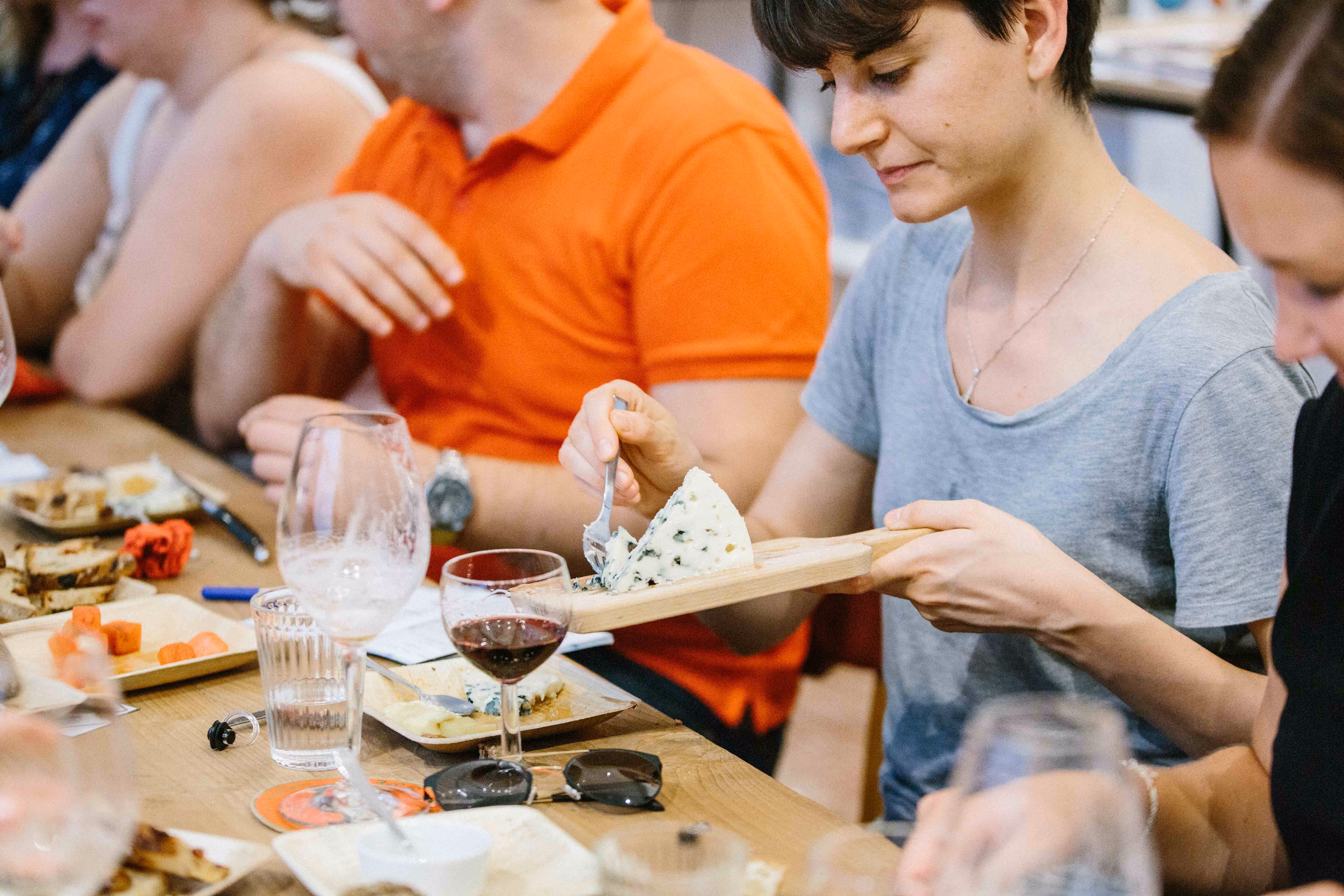 Plateau de dégustation de fromages pour une équipe