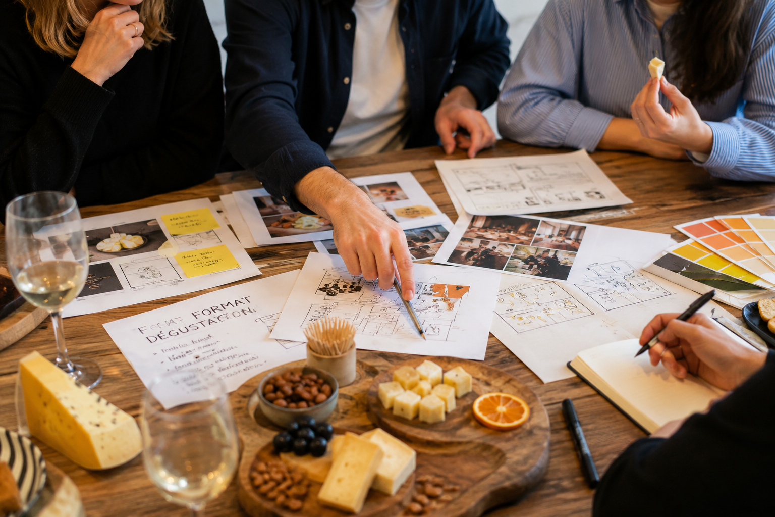 Événement gourmand sur mesure organisé par Le Cheese Geek
