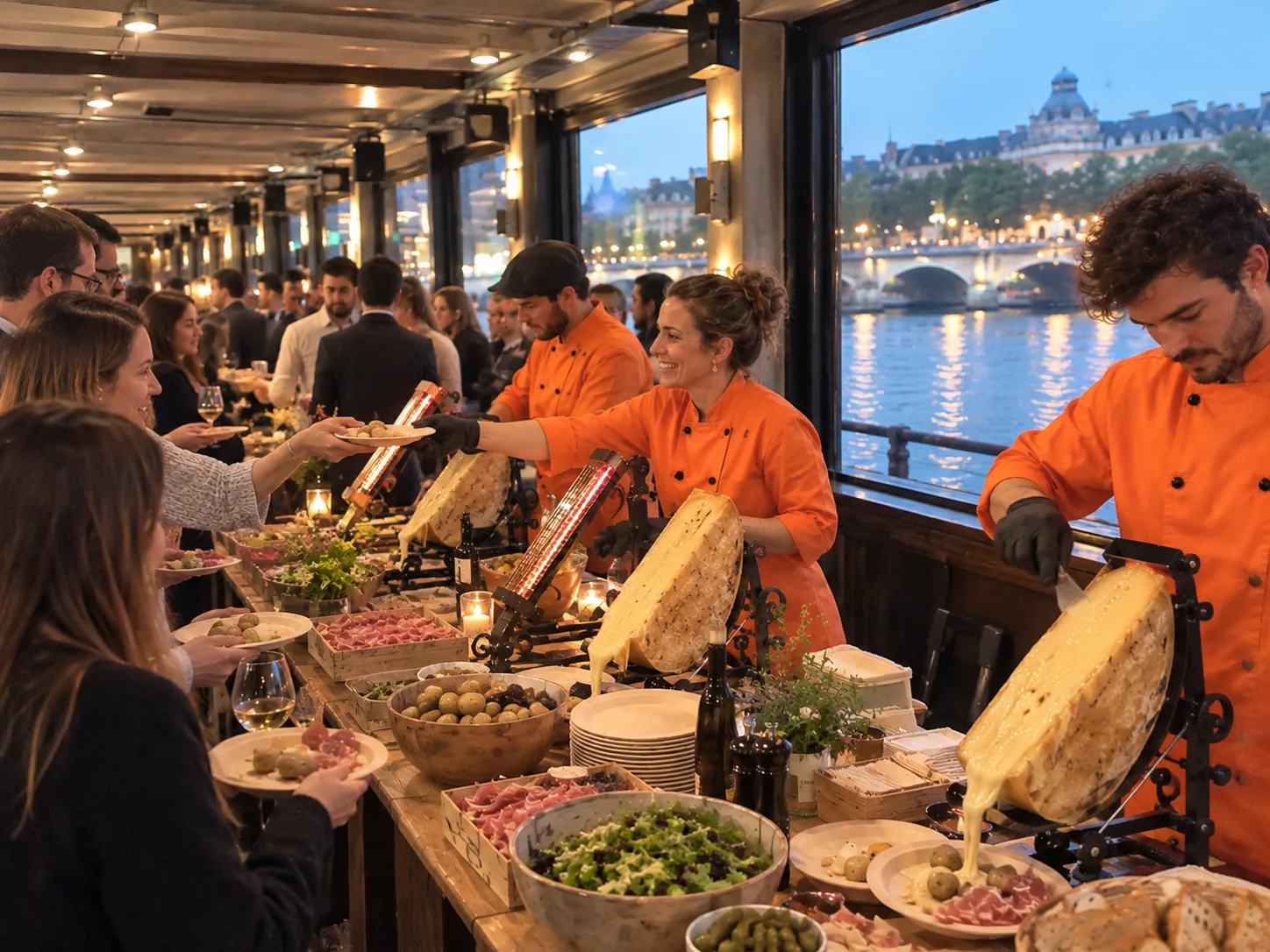 Raclette Party pour 220 personnes en convention