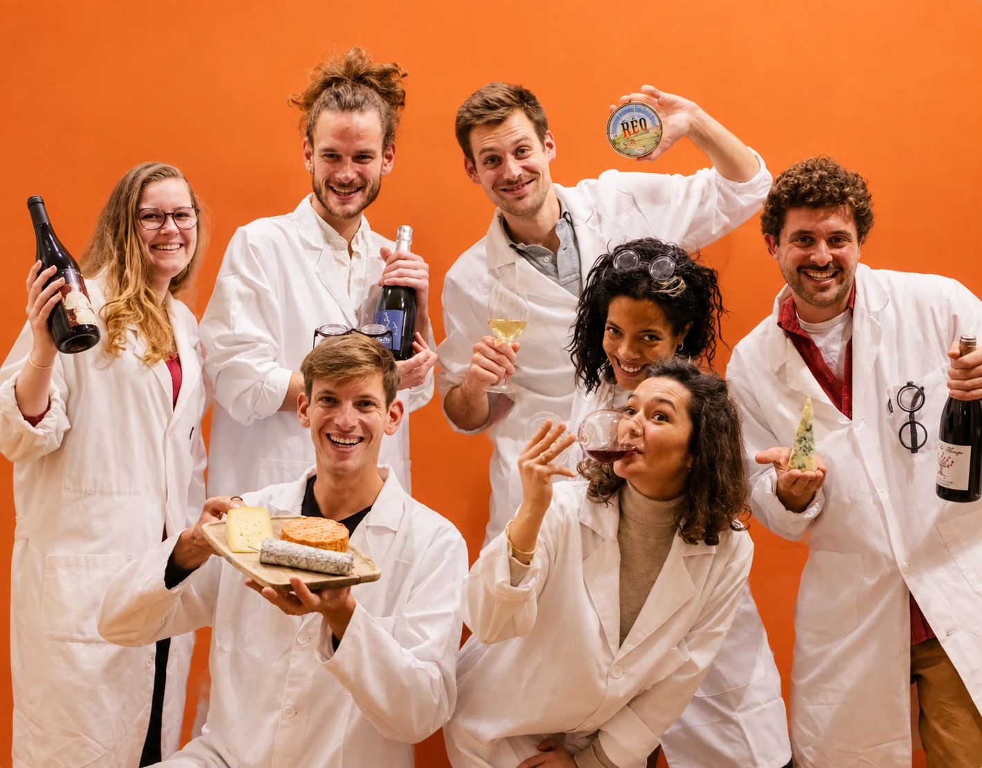 Animateurs Le Cheese Geek pendant un événement (photo provisoire)
