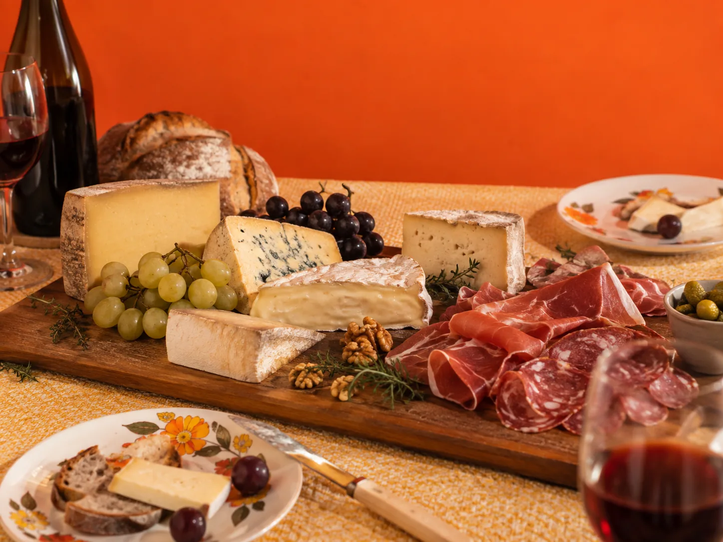 Fromages et charcuteries sélectionnés par Le Cheese Geek (photo provisoire)